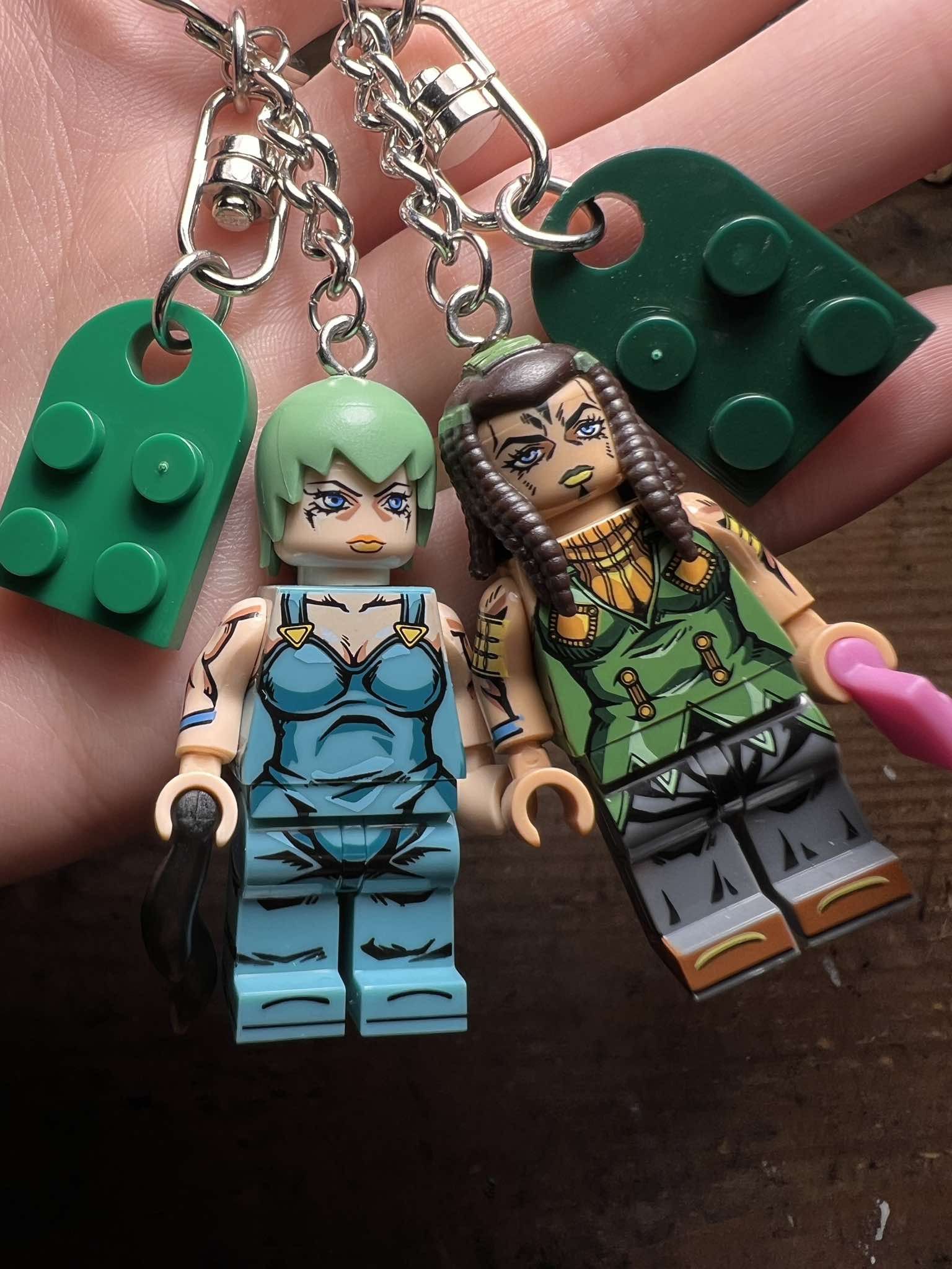 Anime Jojo Pucci Emporio anime mini figurine keychain keyring Size ONE SIZE - 1 Thumbnail