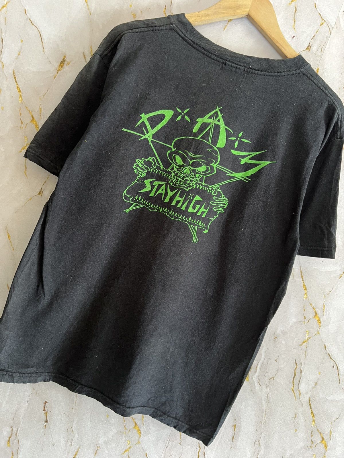 Japanese Brand 💀 DRUG AND MUSIC SHIRT – REBEL STREET CHAOS 💀 Size US M / EU 48-50 / 2 - 6 Thumbnail
