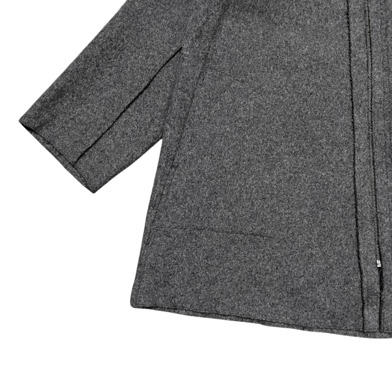 Hiroko Koshino Homme Vintage Hiroko Koshino Bis Wool Zipper Jacket Size US M / EU 48-50 / 2 - 3 Thumbnail