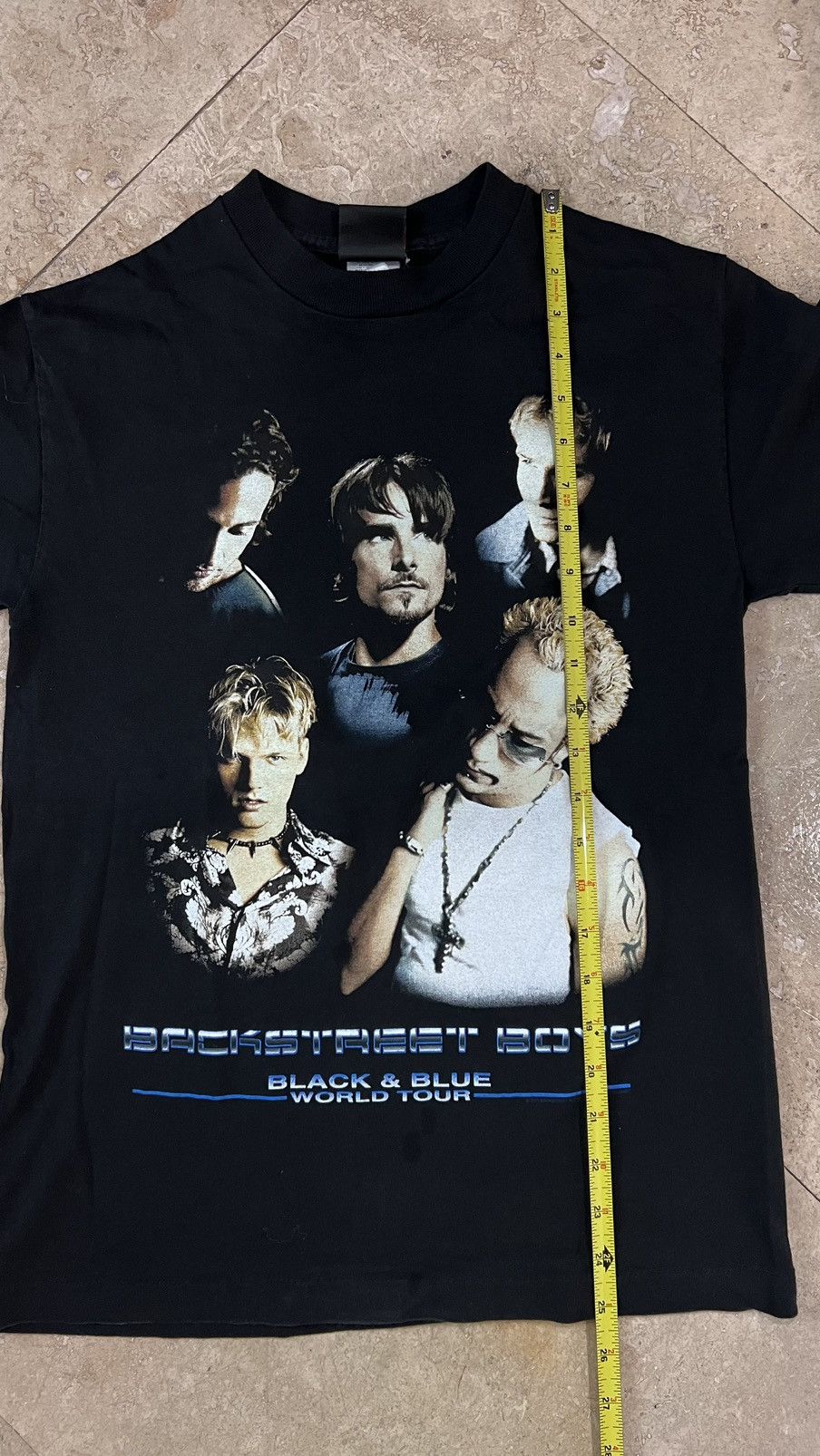 Band Tees × Vintage Blackstreet Boys “Black and Blue World Tour” Sz: S Giant Tag Size US S / EU 44-46 / 1 - 7 Thumbnail