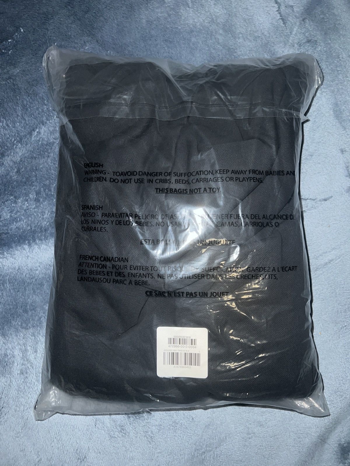 Balenciaga × Gap × Kanye West YGEBB Dove Hoodie Washed Black Size US L / EU 52-54 / 3 - 1 Thumbnail