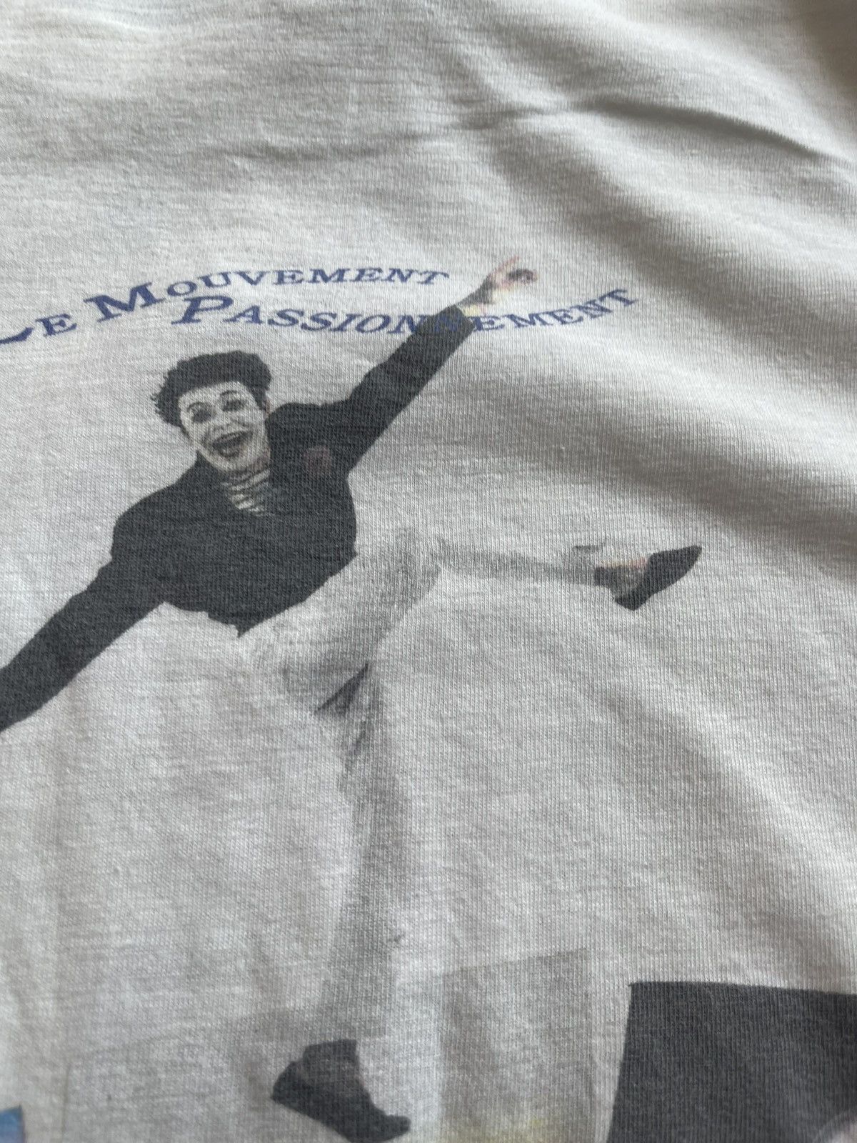Vintage Rare Vintage Fornet "Le Mouvement" French Art T-Shirt Size US XL / EU 56 / 4 - 6 Thumbnail