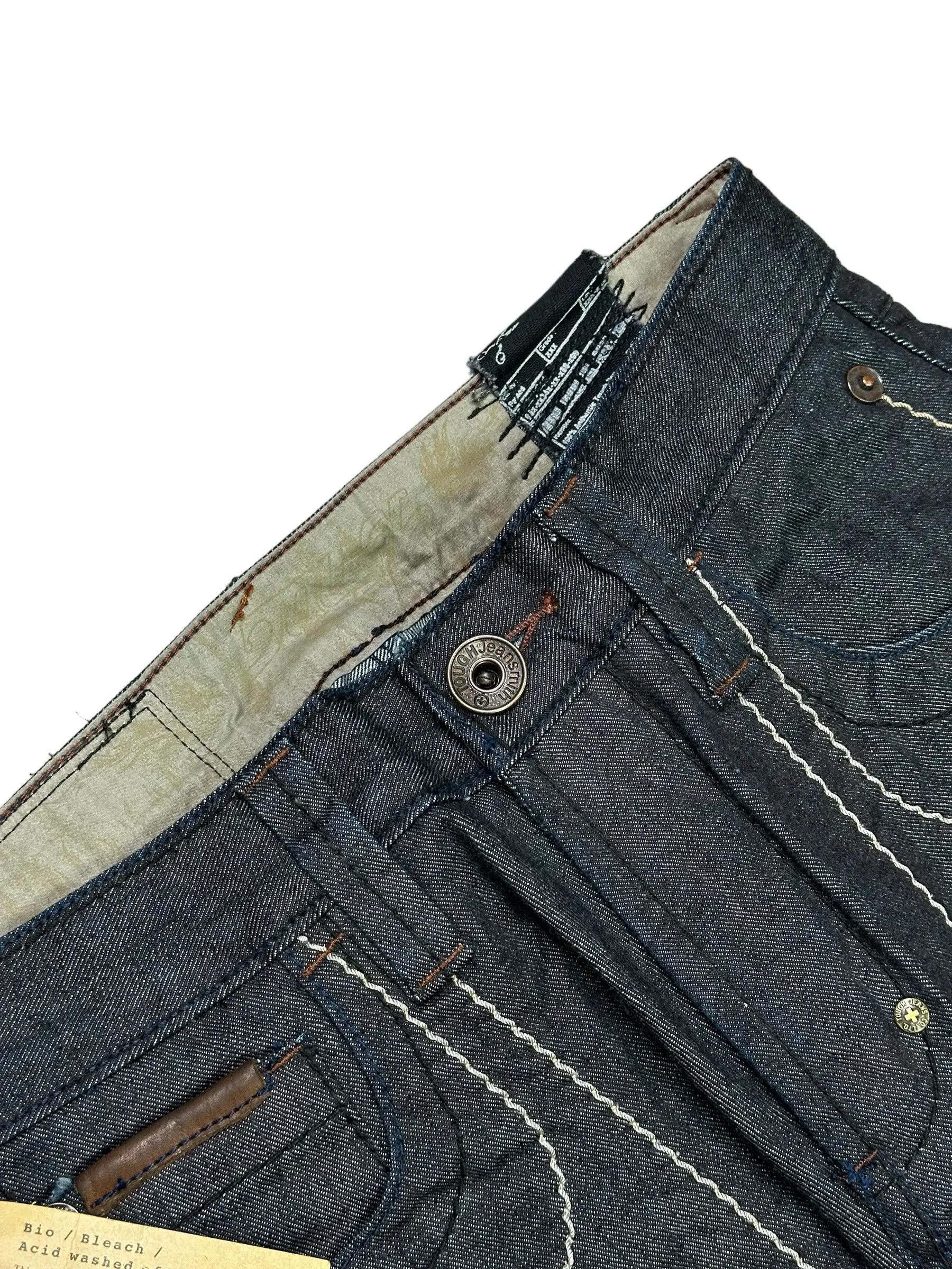 Japanese Brand Brand New Tough "Nathan" regular straight Jeans Size US 32 / EU 48 - 3 Thumbnail
