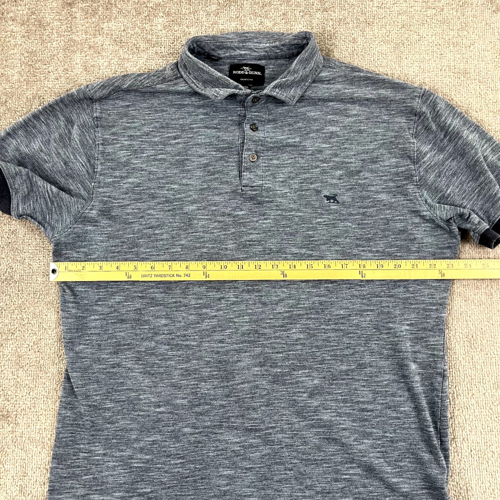 Rodd & Gunn RODD & GUNN Polo Shirt Mens 2XL Blue Short Sleeve Preppy Casual Sports Fit Size US XXL / EU 58 / 5 - 5 Thumbnail