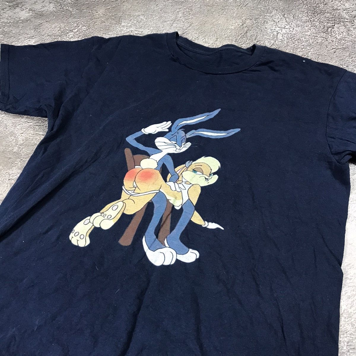 Vintage Vintage Y2K Bugs Bunny Graphic Tee Funny Streetwear Baggy S Size US S / EU 44-46 / 1 - 2 Thumbnail