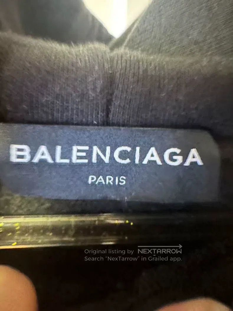 Balenciaga Balenciaga Classic Black Sweatshirt Size US M / EU 48-50 / 2 - 3 Thumbnail