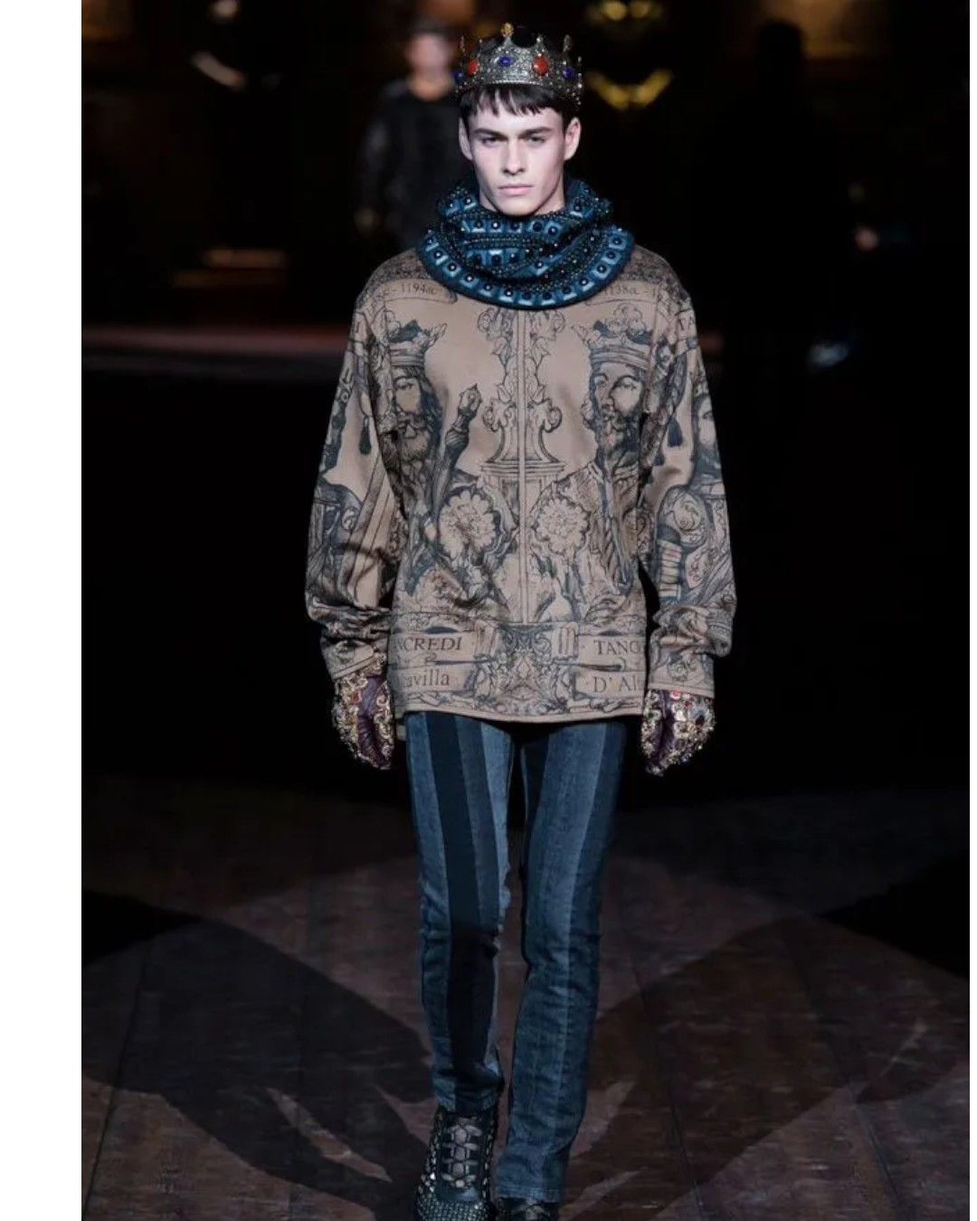 Dolce & Gabbana F/W 2014 LIMITED EDITION KNIGHT BALACLAVA Size ONE SIZE - 2 Thumbnail