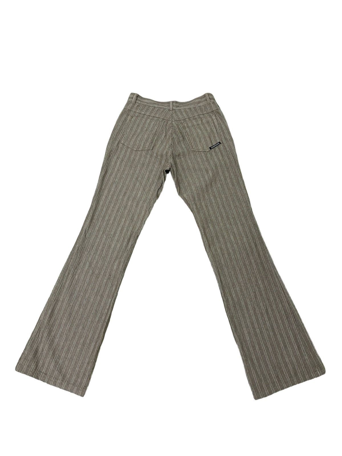 Japanese Brand Flare Jeans Countdown Japan Striped Boot Cut 8🟦5 Size US 29 - 2 Thumbnail