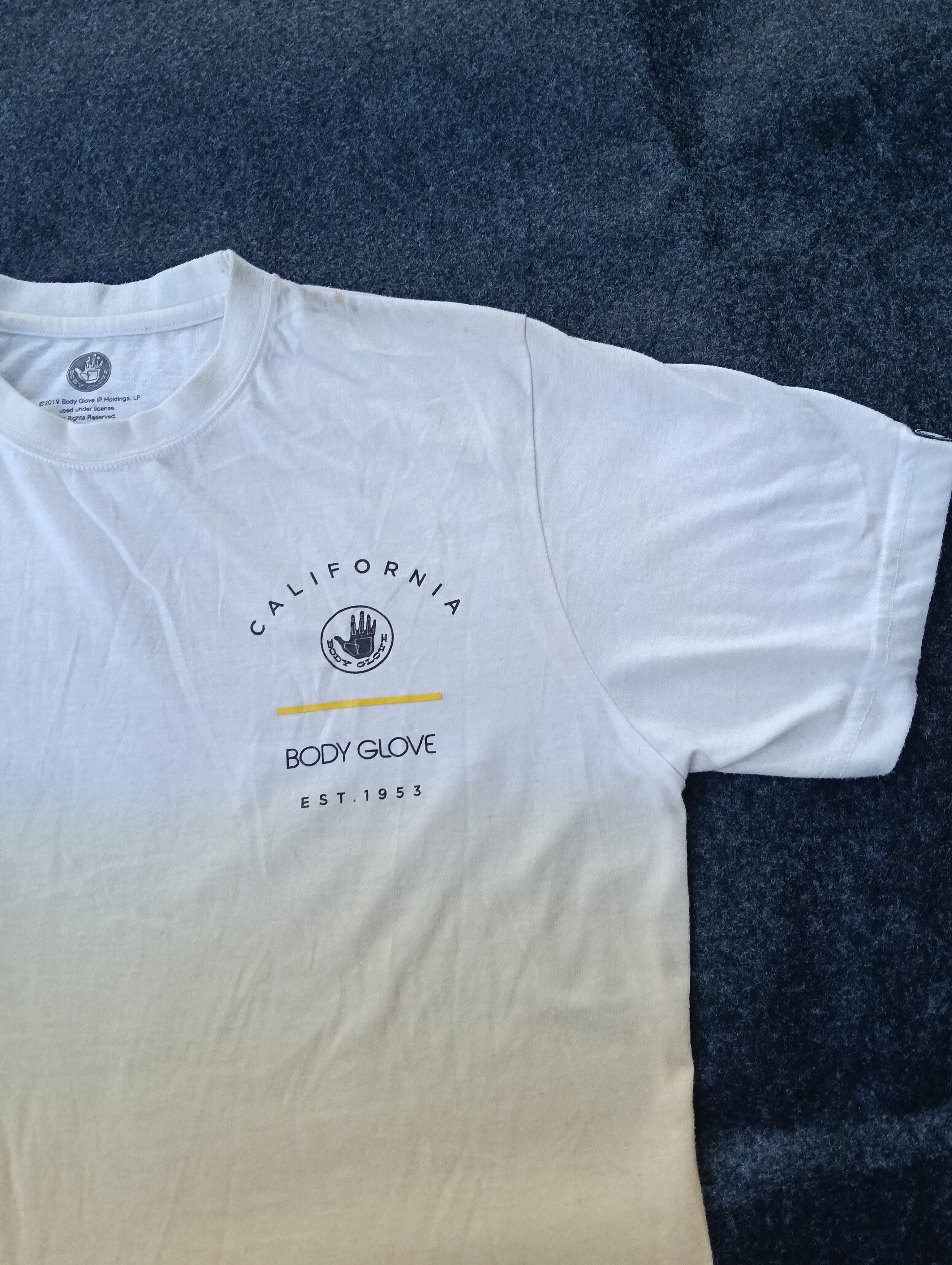 Billabong × Body Glove × Volcom Y2K 2 tone body Glove California Tshirt copyright 2019 Size US L / EU 52-54 / 3 - 4 Thumbnail
