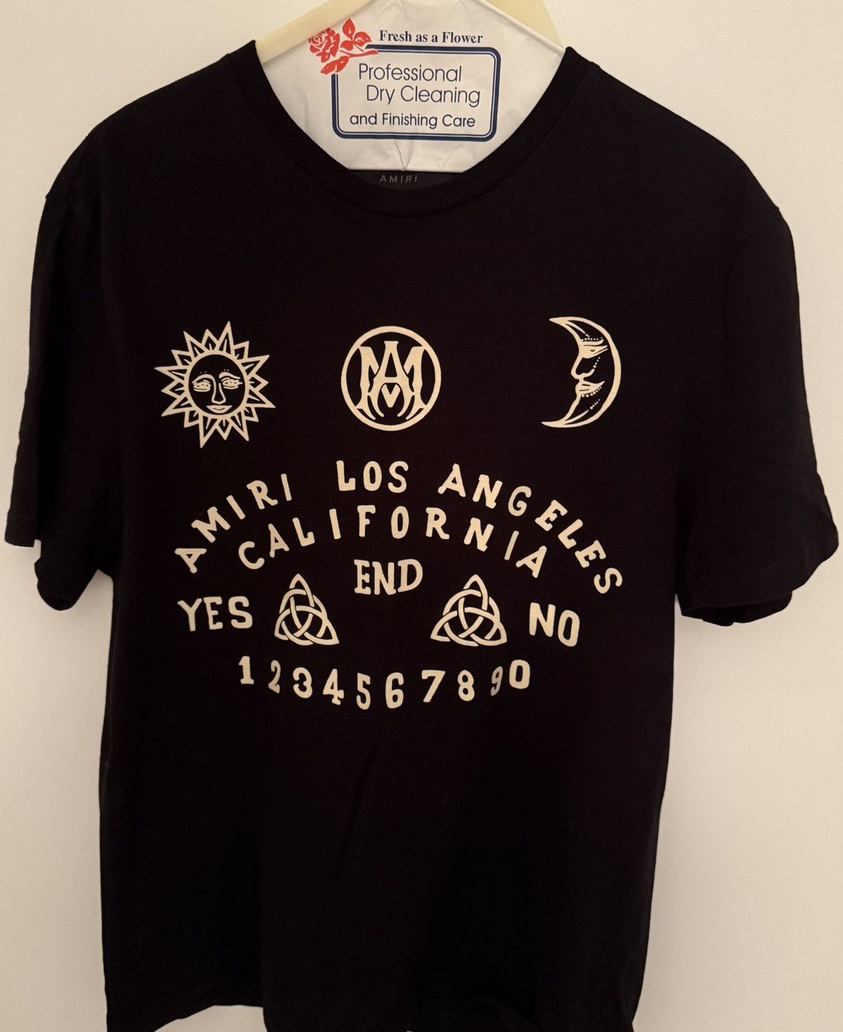 Amiri Amiri Ouija Board T-Shirt Size US S / EU 44-46 / 1 - 1 Thumbnail