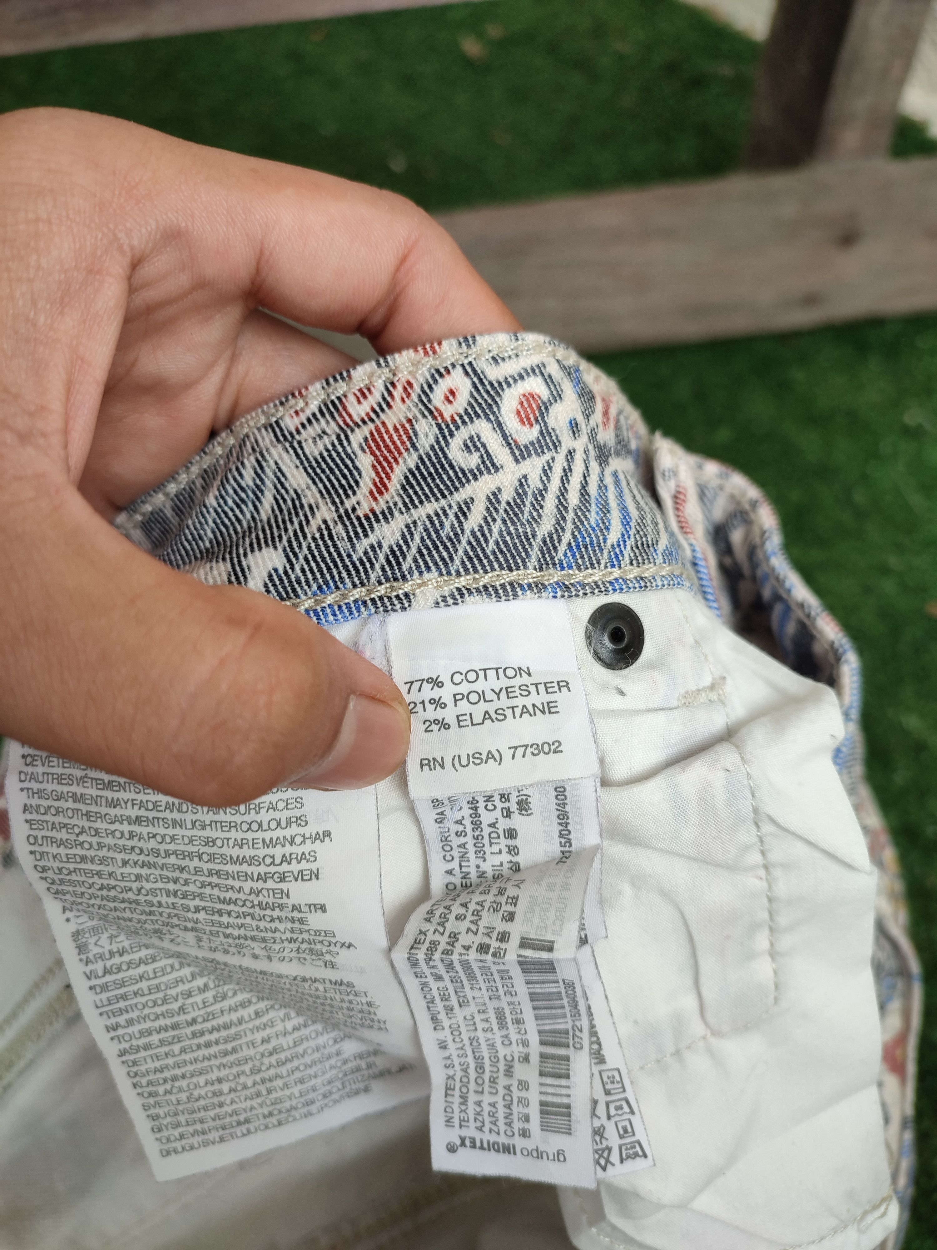 Vintage Vintage Native Zara Jeans Size US 30 / EU 46 - 3 Thumbnail