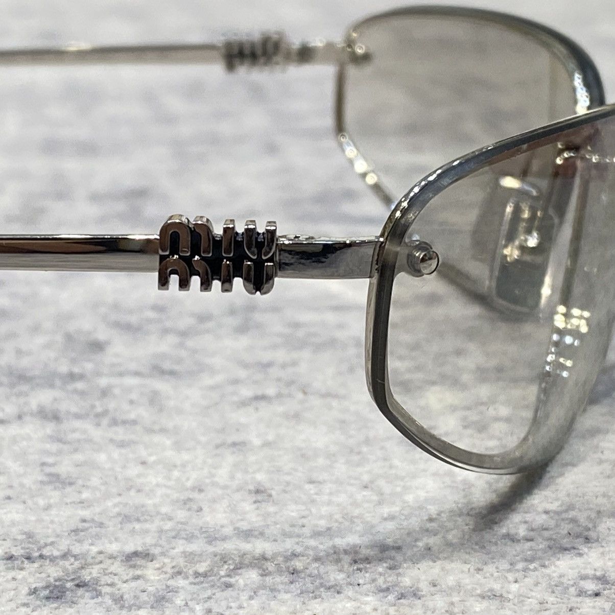 Miu Miu MIU MIU 0MU A50S 1BC8H1 Size ONE SIZE - 3 Thumbnail