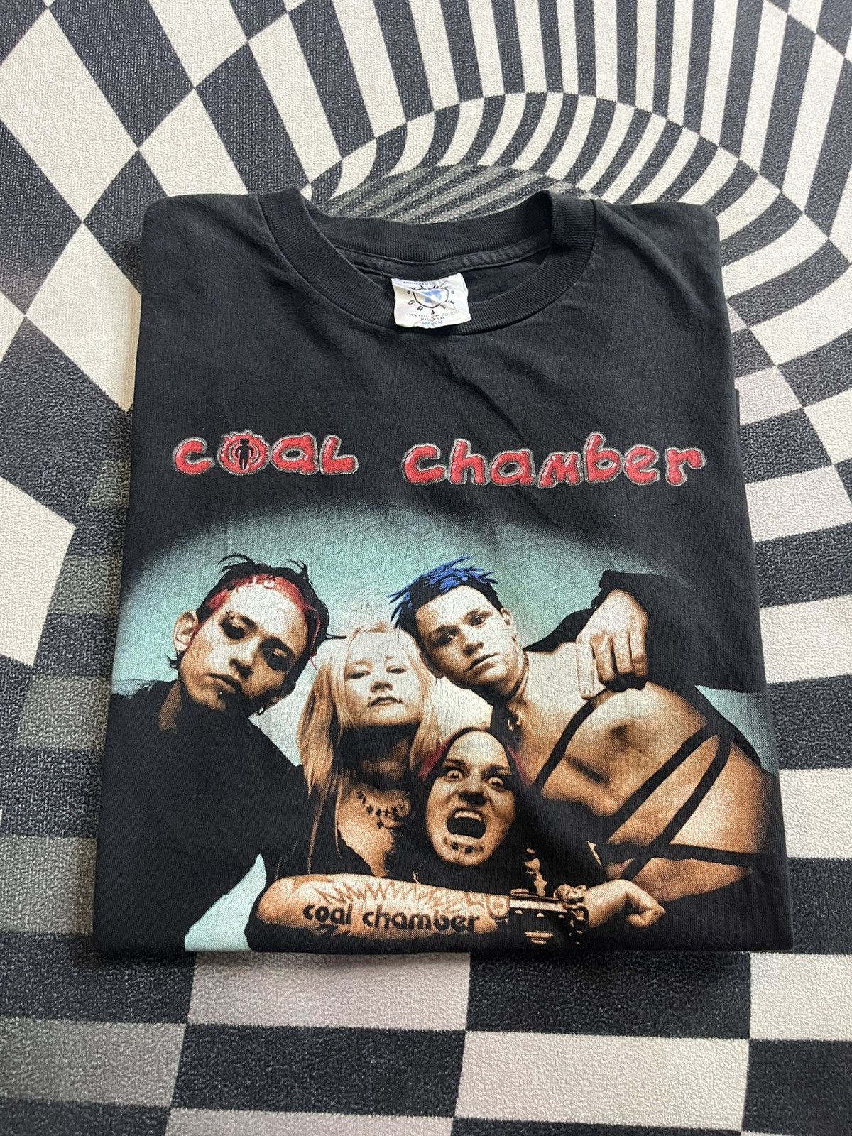 Band Tees Vintage COAL CHAMBER 1999’s Numetal Band Tshirt Size US M / EU 48-50 / 2 - 1 Thumbnail