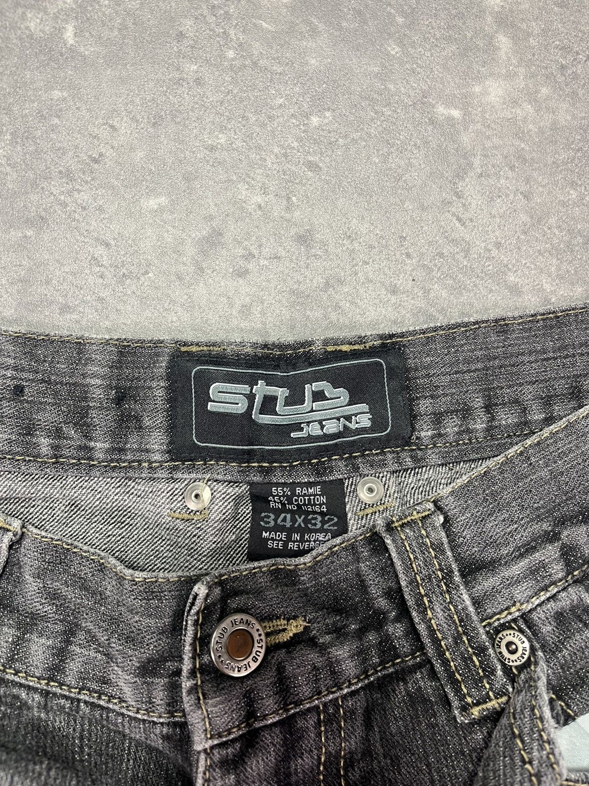 NBA Stub Y2K Baggy Patches Denim Jeans 34 Southpole UNK Style Size US 34 / EU 50 - 8 Thumbnail