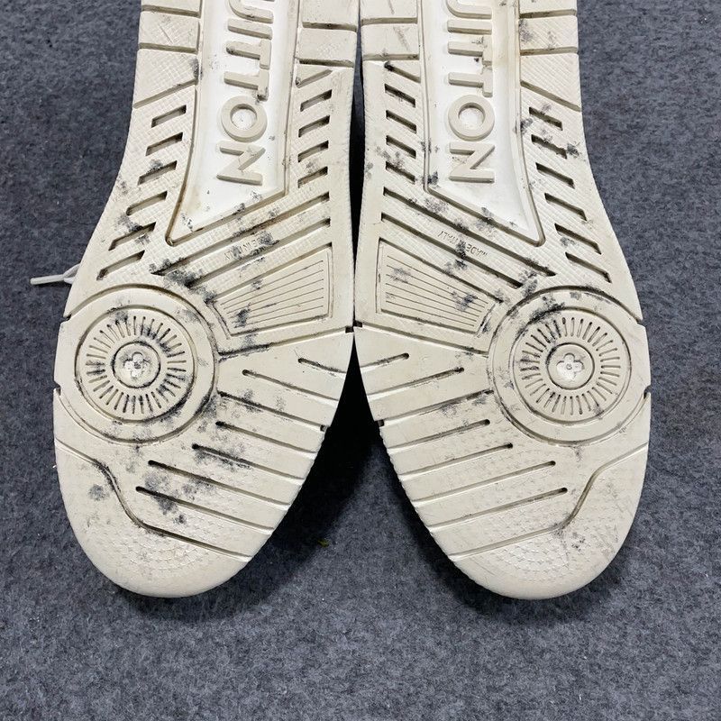 Louis Vuitton Louis Vuitton Casual Sneakers in White and Green - Size US 7.5 / EU 40-41 - 5 Thumbnail