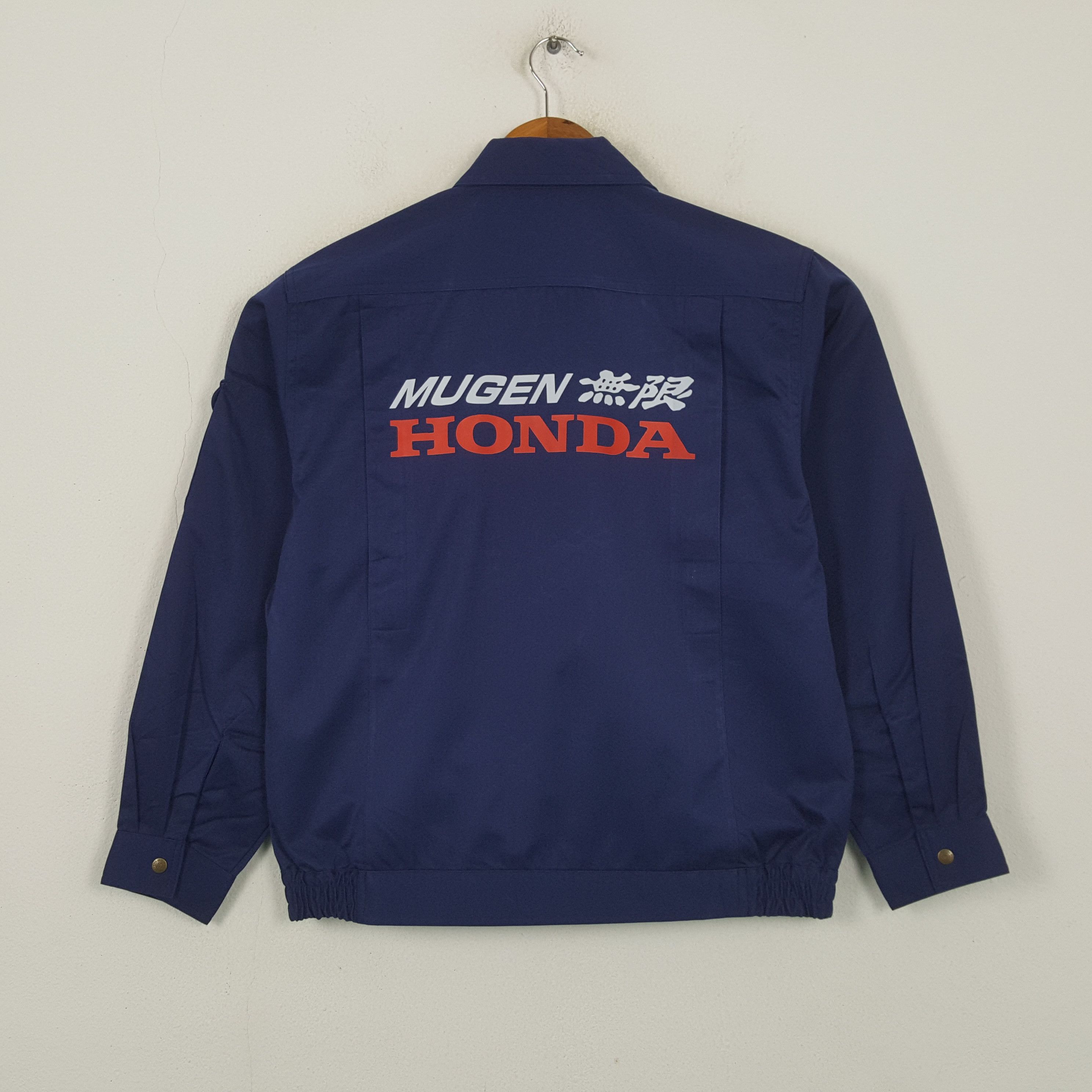 Japanese Brand Vintage Mugen Honda Japanese Racing Custom Jacket RR12 Size US M / EU 48-50 / 2 - 1 Thumbnail