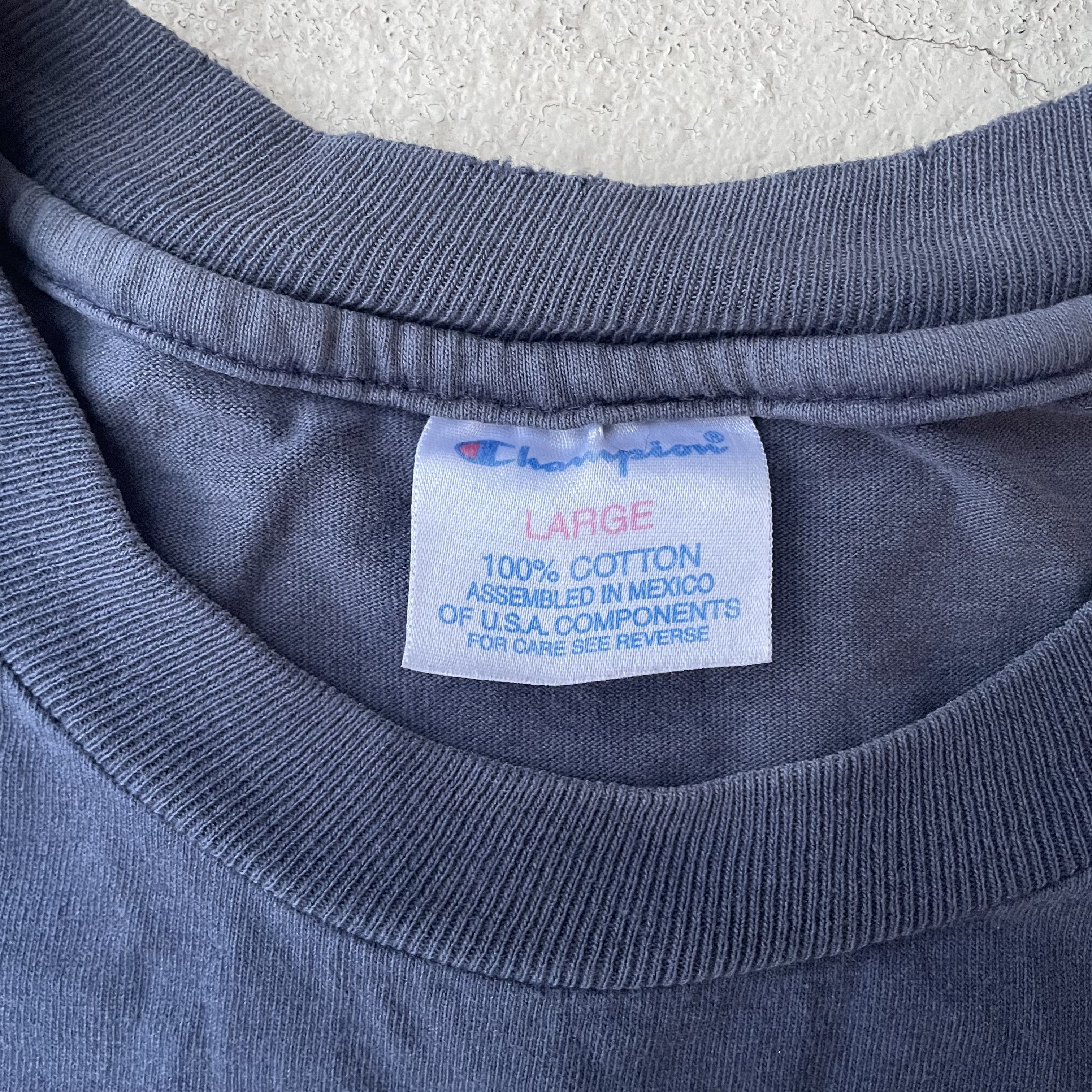 Champion Raf Simons Style Vintage Champion "Nebraska" T-Shirt Size US M / EU 48-50 / 2 - 5 Thumbnail