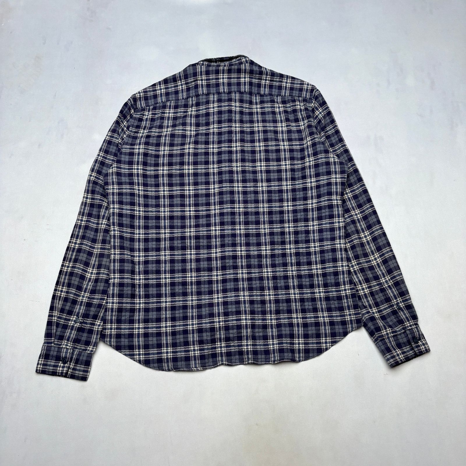 Burberry Burberry Brit Men's Plaid Flannel Shirt Button Up Cotton L Size US L / EU 52-54 / 3 - 4 Thumbnail