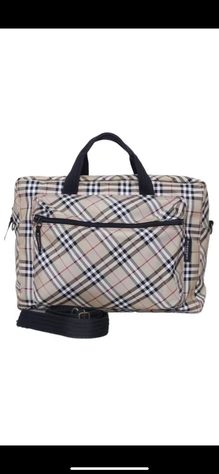 Burberry Burberry coated canvas shoulder crossbody bag Size ONE SIZE - 1 Thumbnail