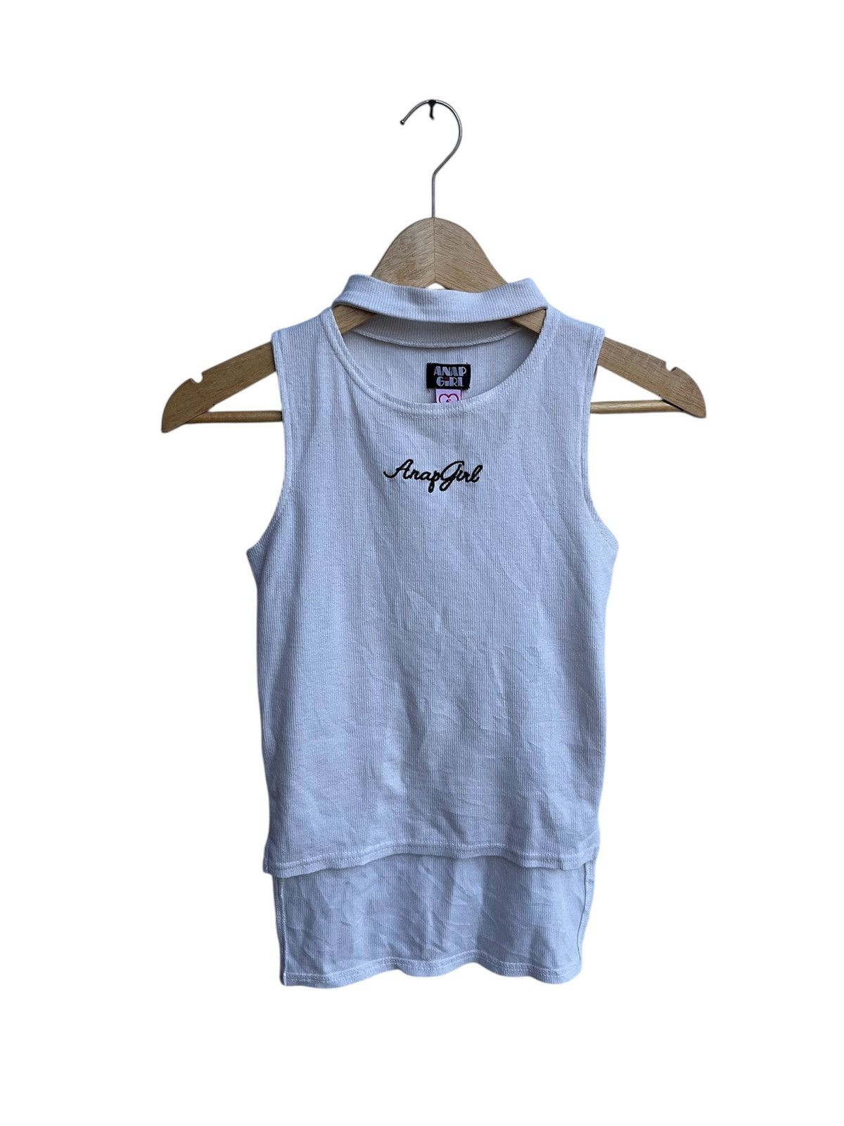 Hysteric Glamour STEAL! Anap Girl White Tanktop Y2K Size S / US 4 / IT 40 - 1 Thumbnail