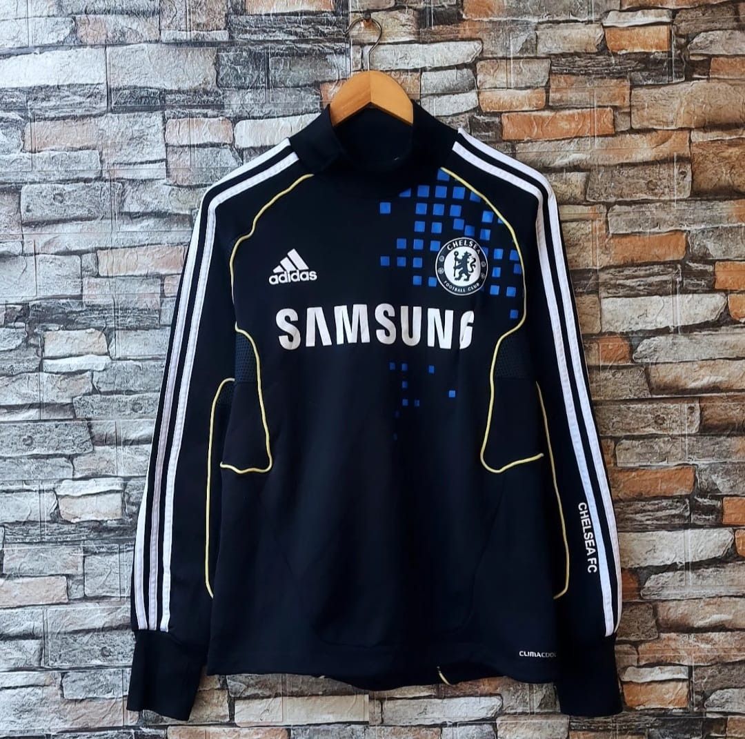 Adidas 2011-2012 ADIDAS CHELSEA TRAINING DRILL TOP Size US S / EU 44-46 / 1 - 1 Thumbnail