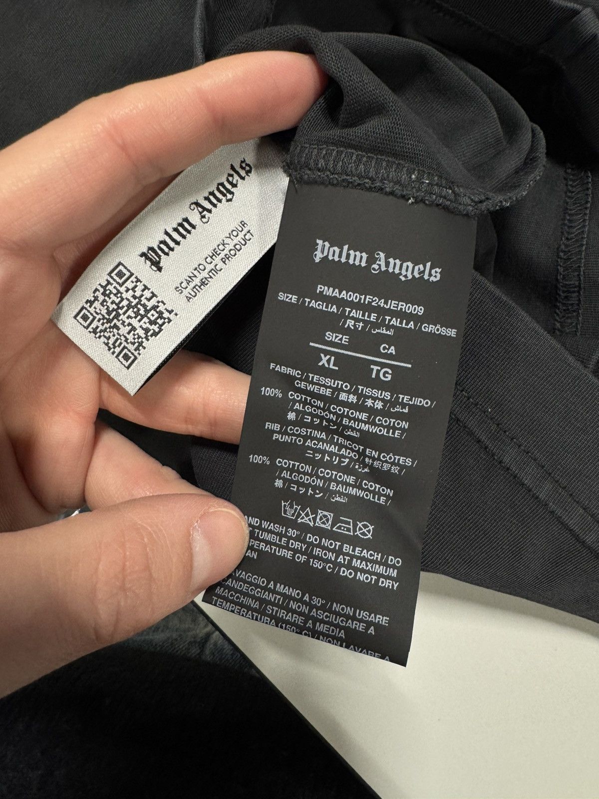 Palm Angels Palm Angels Burning Logo T-Shirt NEW 475$ Size US XL / EU 56 / 4 - 6 Thumbnail
