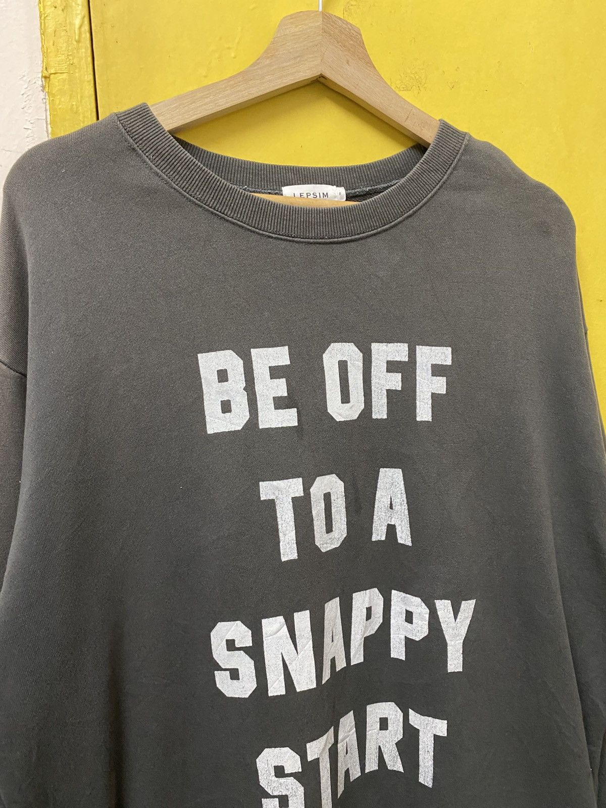 The Unbranded Brand Lepsim Sweatshirt Crewneck Green Colour Size US L / EU 52-54 / 3 - 3 Thumbnail