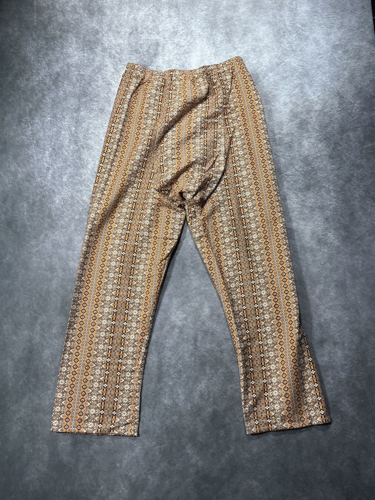 Vintage True Vintage Pajama Set 60s 1970s Matching 2pc Sleep Suit Size US 32 / EU 48 - 5 Thumbnail