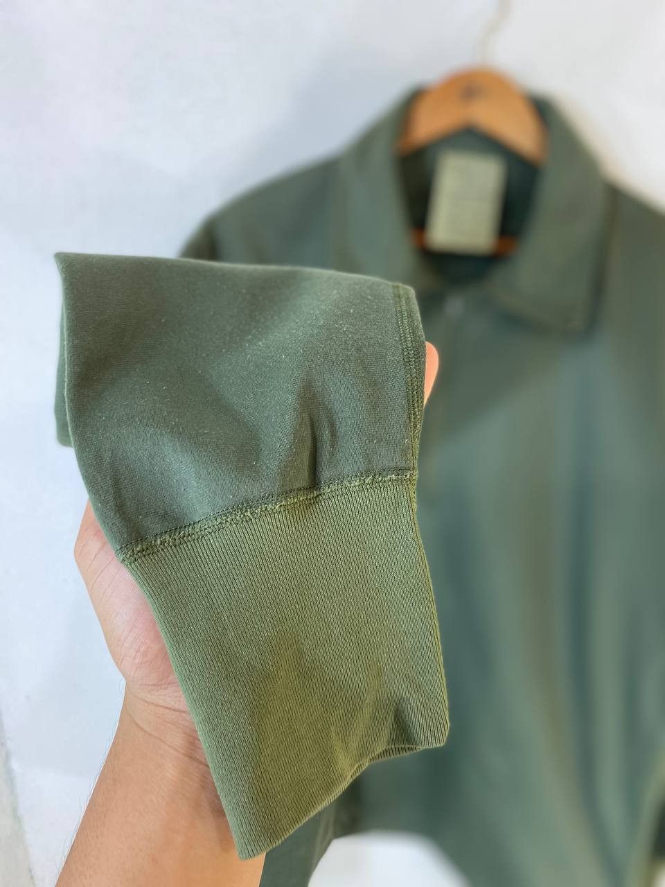 Vintage vintage military longsleeves shirt Size US L / EU 52-54 / 3 - 5 Thumbnail