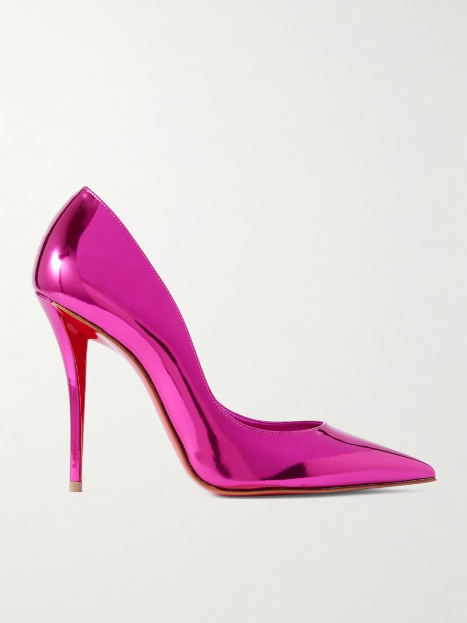Christian Louboutin os11x0526 Miss Z 100mm Pumps in Pink Size US 11 / IT 41 - 1 Thumbnail
