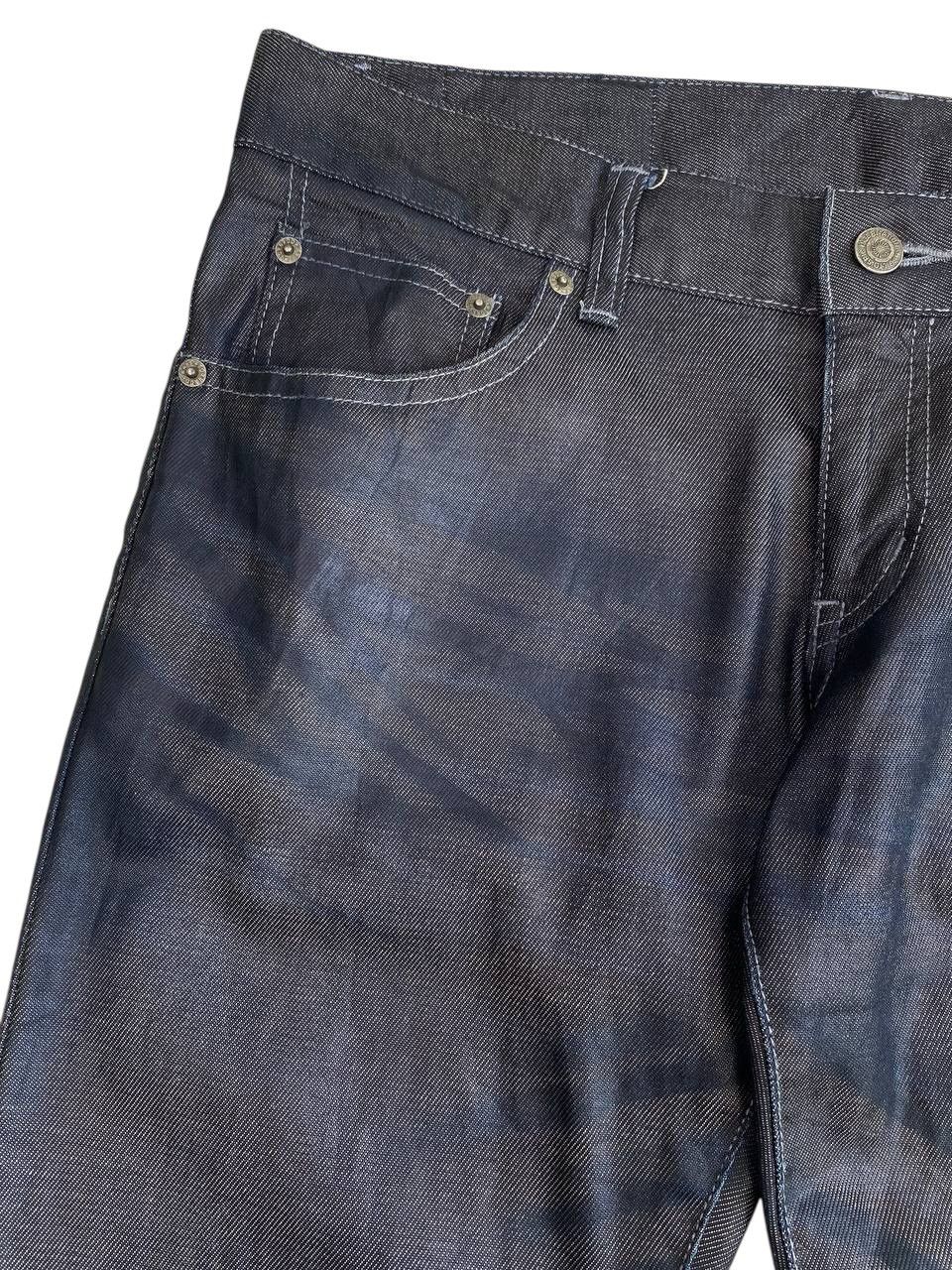 Tornado Mart 2000’s Tornado Mart Japan Stonewash Waxed Denim Size US 34 / EU 50 - 6 Thumbnail