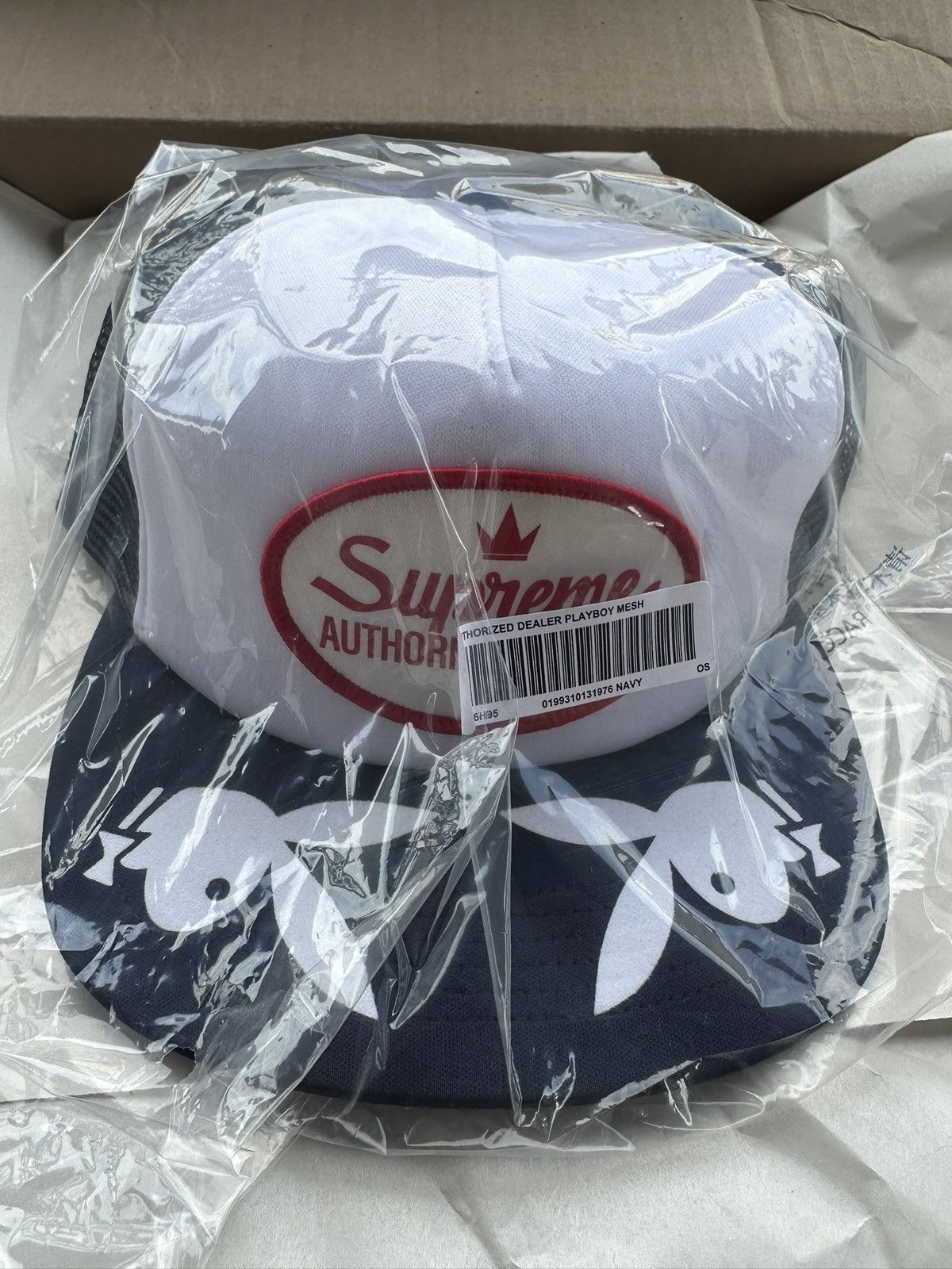 Playboy × Supreme Supreme Playboy Mesh 5 Panel Hat Cap Size ONE SIZE - 2 Thumbnail