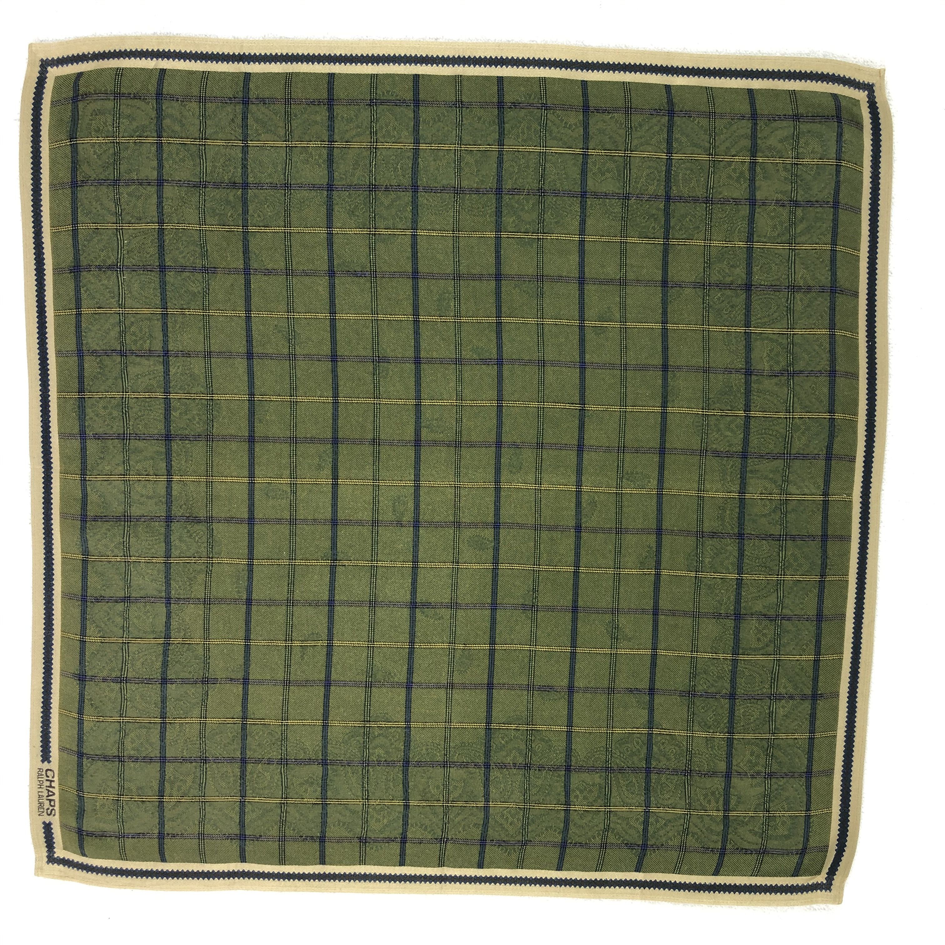 Chaps Ralph Lauren × Vintage Chaps Ralph Lauren Bandana / Handkerchief / Neckerchief Size ONE SIZE - 1 Thumbnail