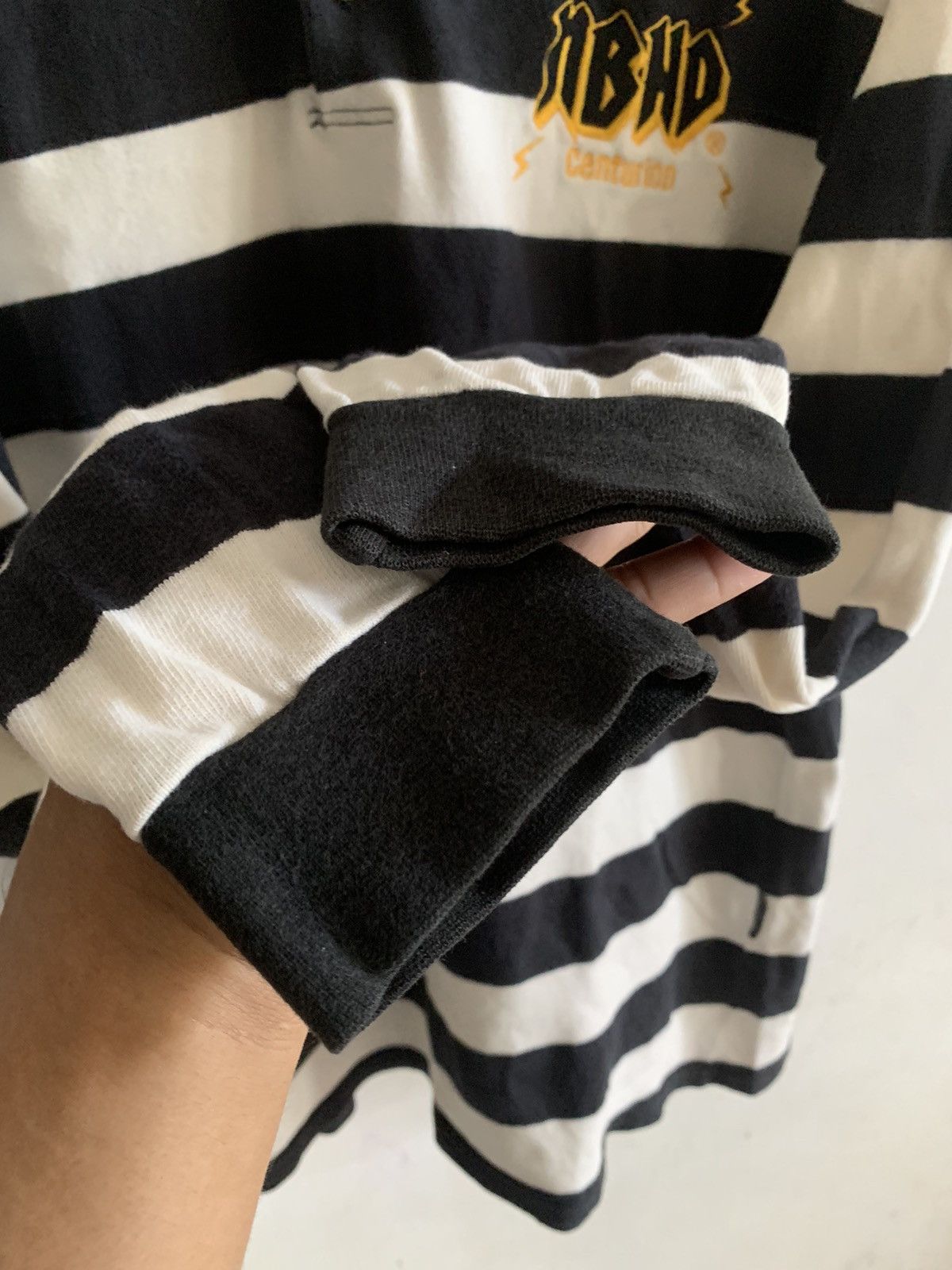 Japanese Brand × Neighborhood Neighborhood Stripe Tee Embroidered Logo Size US M / EU 48-50 / 2 - 4 Thumbnail