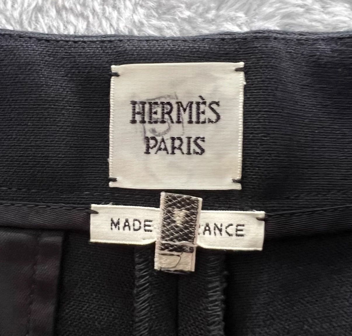 Hermes Hermès Solid Color Dress Pants J41 Size 25" / US 0 / IT 36 - 3 Thumbnail