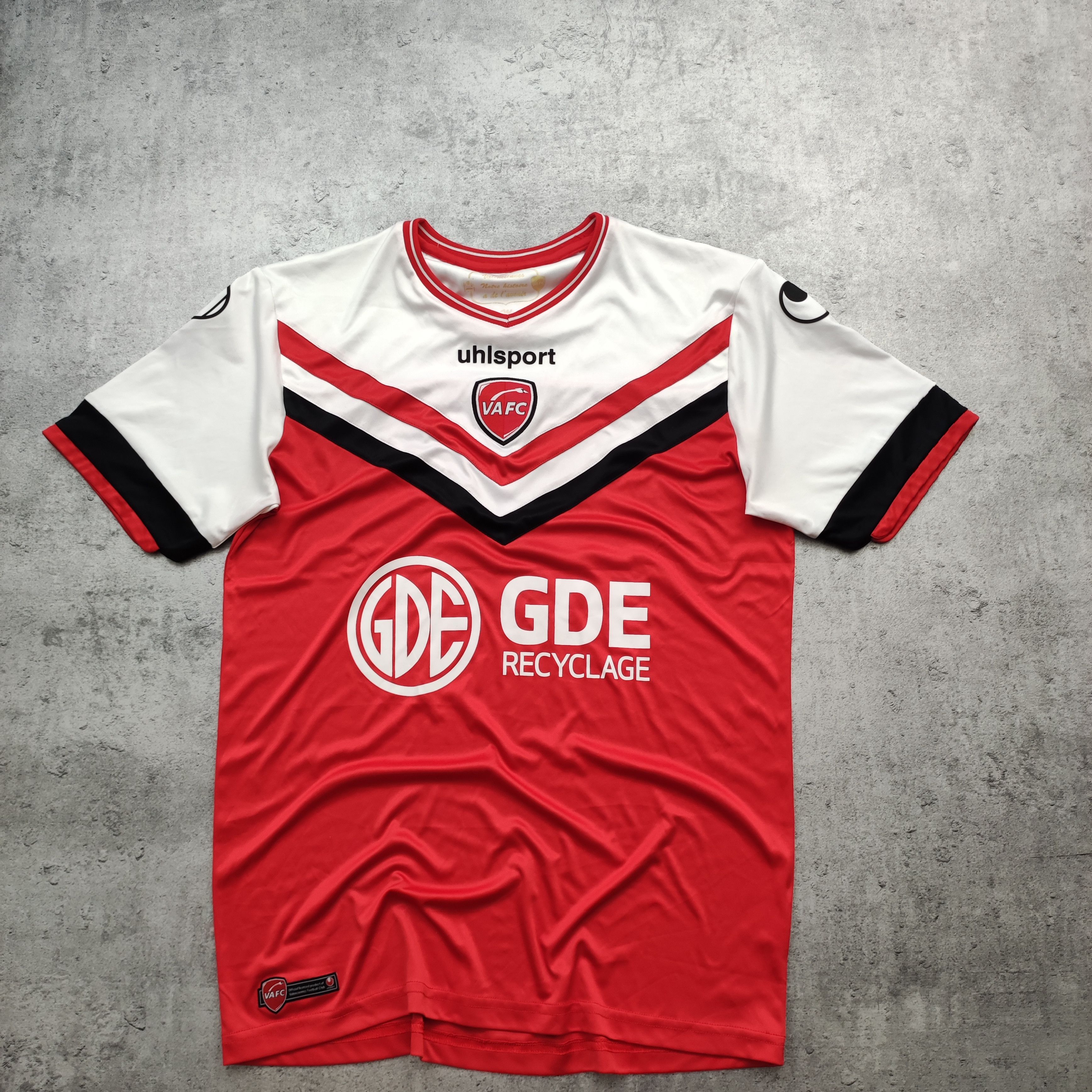 Vintage Vintage FC Valenciennes Football Rare France Home Jersey Size US M / EU 48-50 / 2 - 2 Thumbnail
