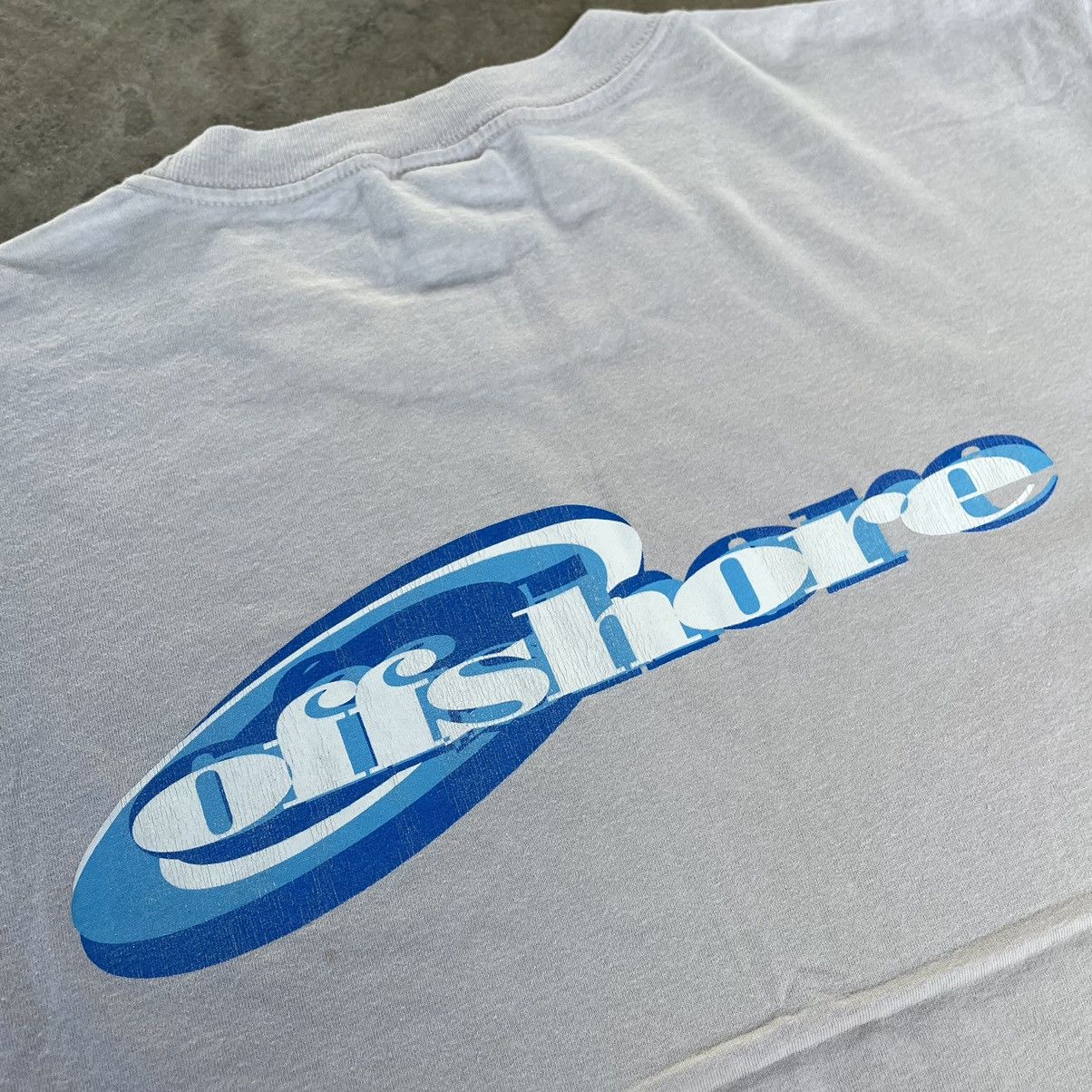 Vintage 🔥🔥Vintage Off Shore Big Logo Spellout USA Made Surfing Tee Size US L / EU 52-54 / 3 - 2 Thumbnail