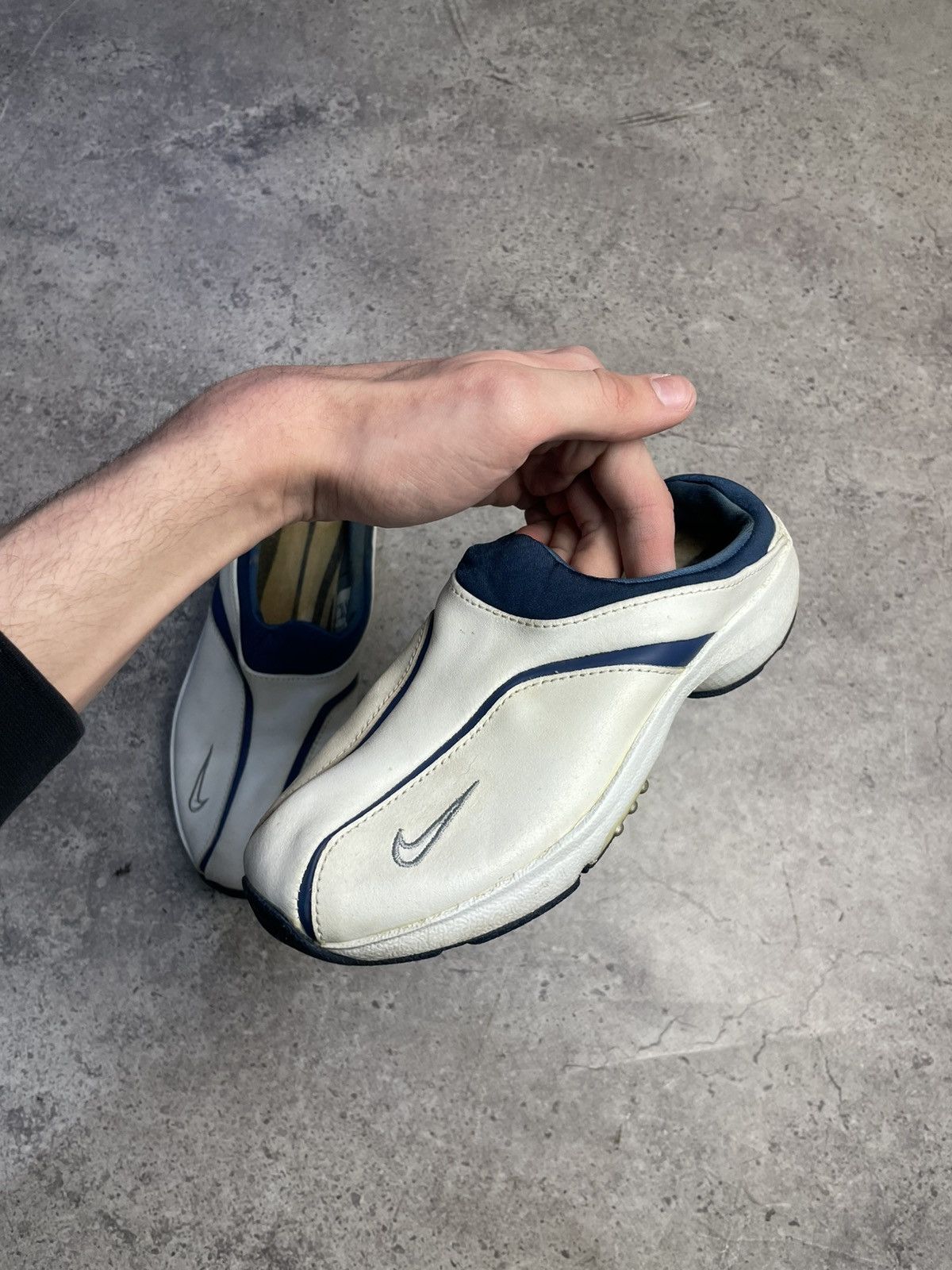Nike Vintage 00s 2003 Nike Slip on moc Mules shoes Size US 6.5 / IT 36.5 - 6 Thumbnail