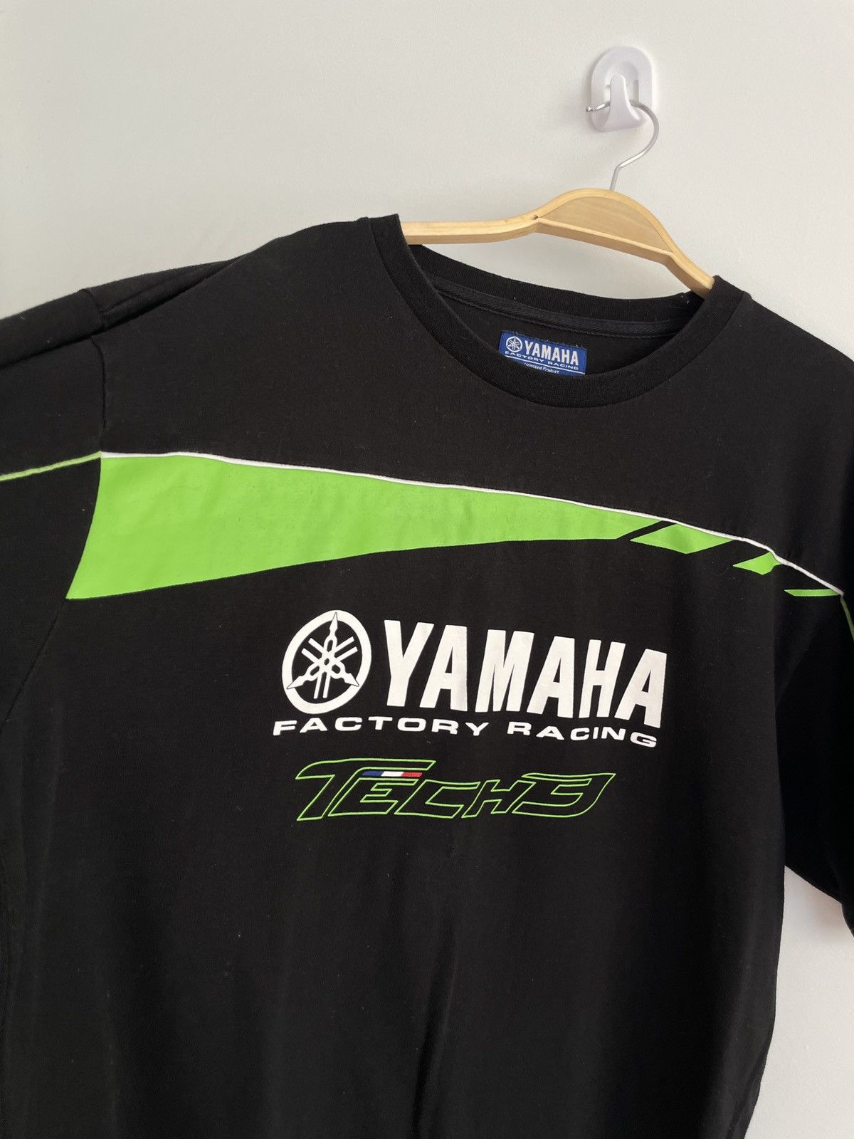 Vintage Yamaha Factory Racing Tech3 Oversize Tshirt Size US XXL / EU 58 / 5 - 3 Thumbnail
