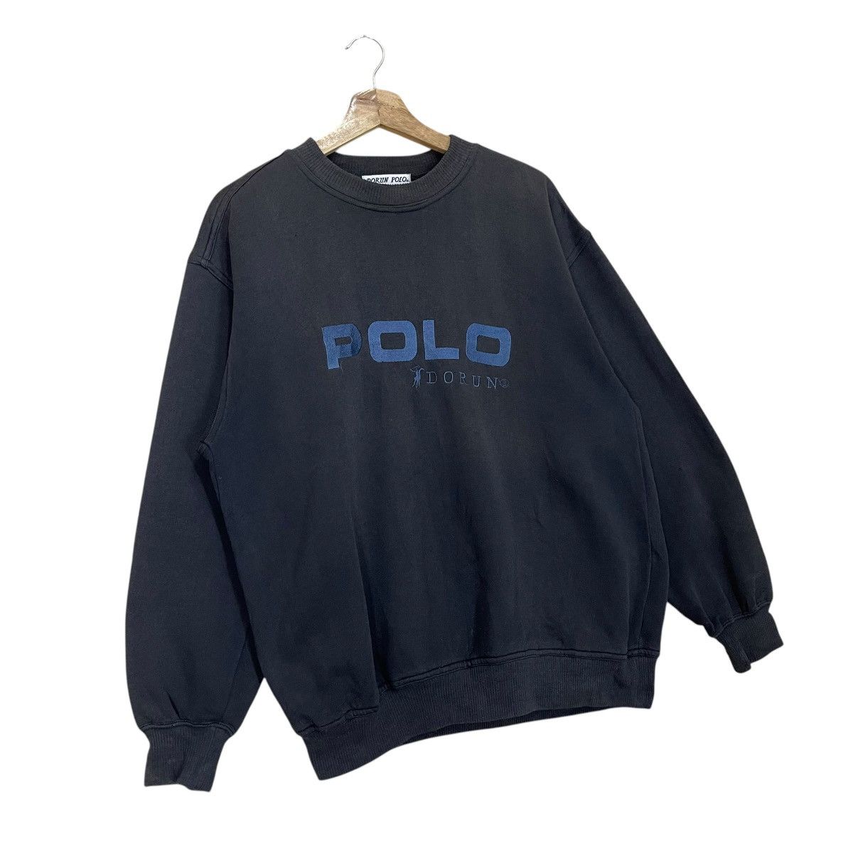U.S. Polo Assn. Vintage 90s Polo Dorun Big Logo Crewneck Sweatshirt Size US L / EU 52-54 / 3 - 2 Thumbnail