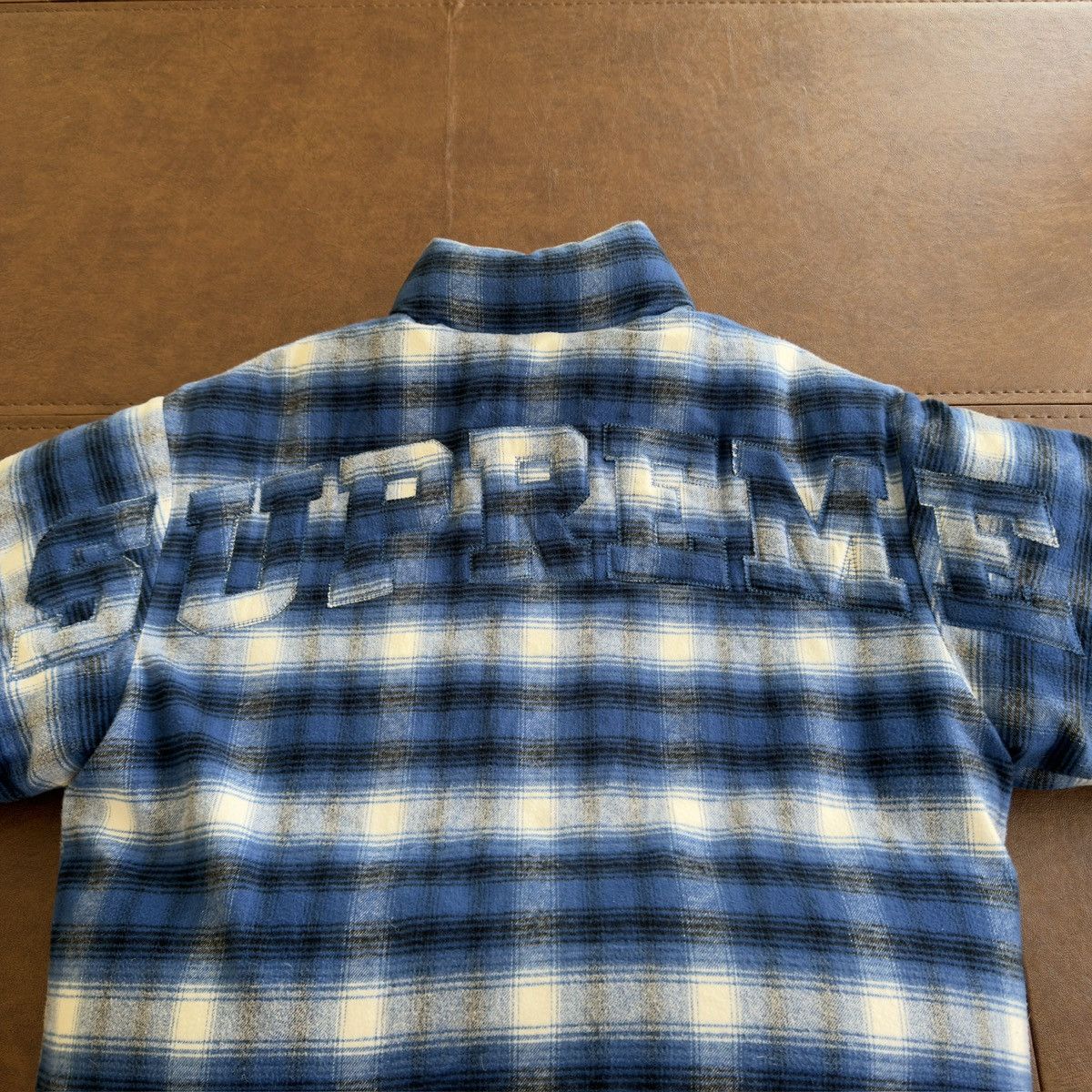Supreme FW2022 Flannel Reversible Down Puffer Jacket Size US M / EU 48-50 / 2 - 3 Thumbnail