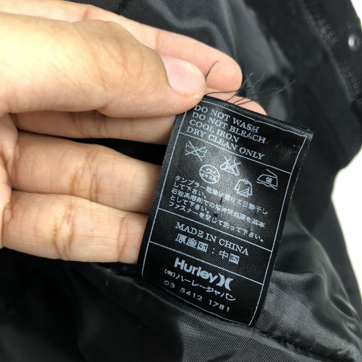 Japanese Brand 🔥RICH BLACK BOMBER JACKET DESIGN HURLEY ISSEY MIYAKE Size US M / EU 48-50 / 2 - 23 Thumbnail