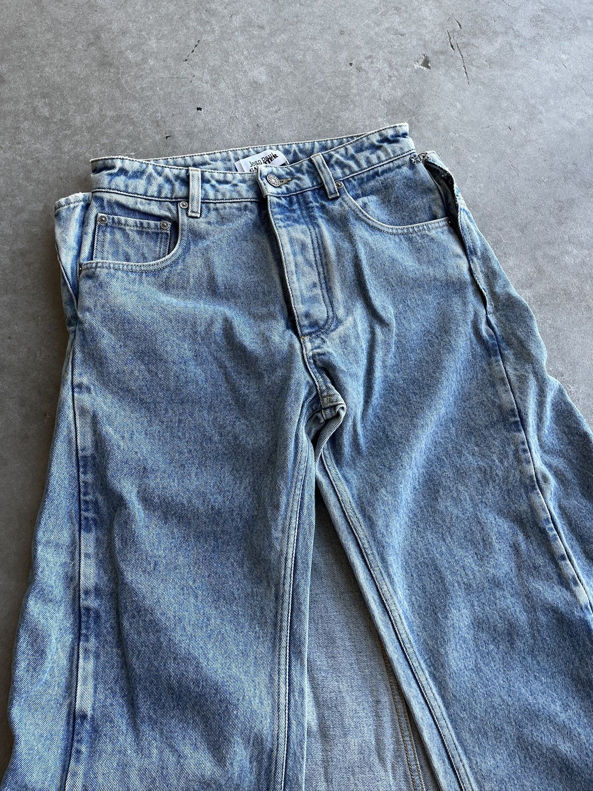 Jean Paul Gaultier Jean Paul Gaultier x Shayne Oliver Fishtail Jeans (unisex) Size US 30 / EU 46 - 10 Thumbnail
