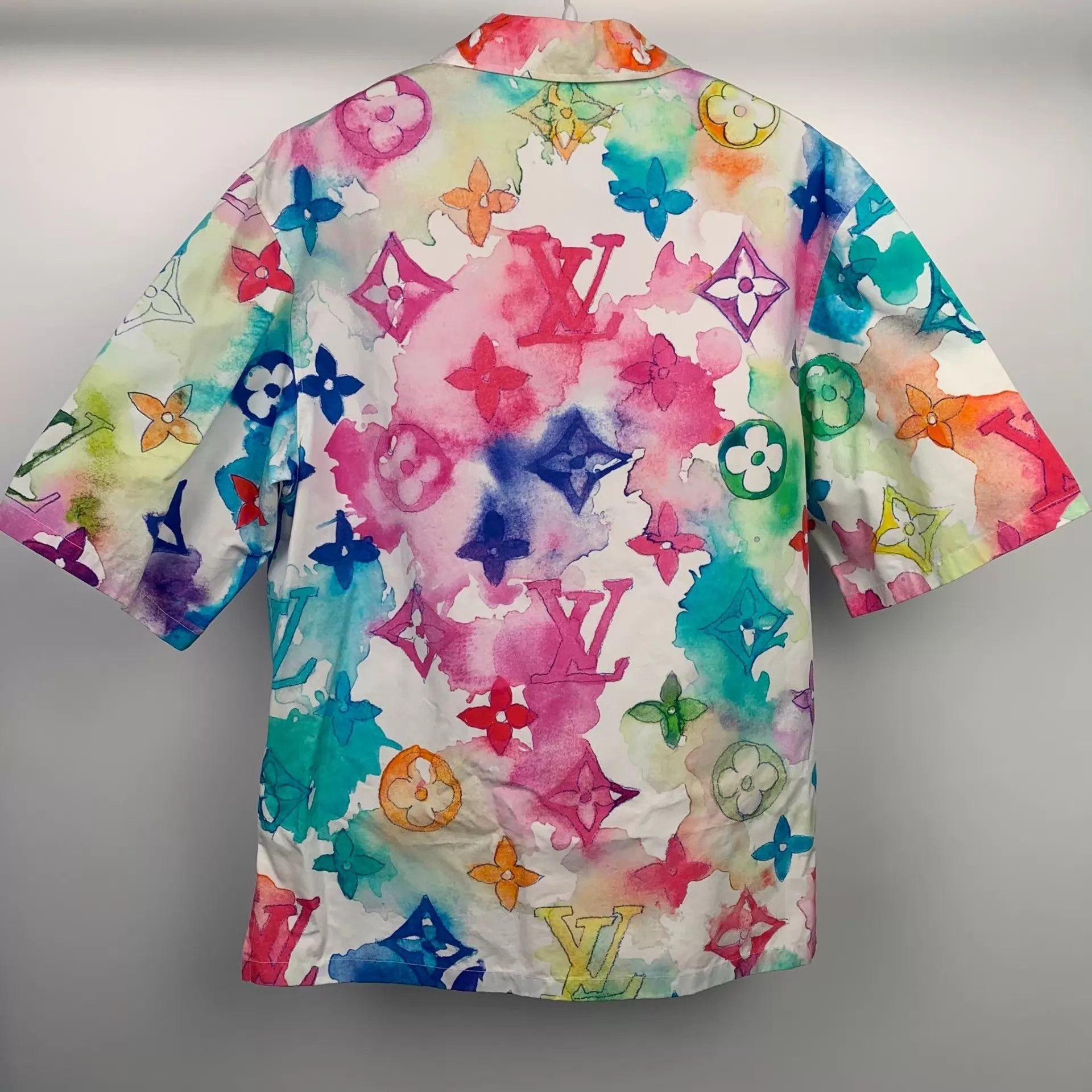 Louis Vuitton LV multicolor printed T-shirt Size US M / EU 48-50 / 2 - 2 Thumbnail
