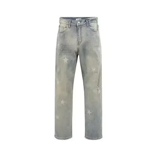 Designer × Japanese Brand × Vintage grunge graphic pattern faded jeans Size US 32 / EU 48 - 3 Thumbnail