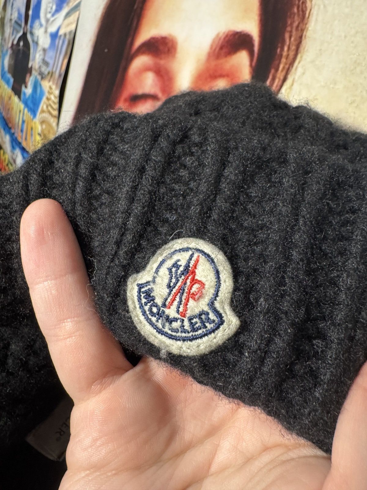 Moncler Moncler Cashmere Beanie Hat Size ONE SIZE - 2 Thumbnail