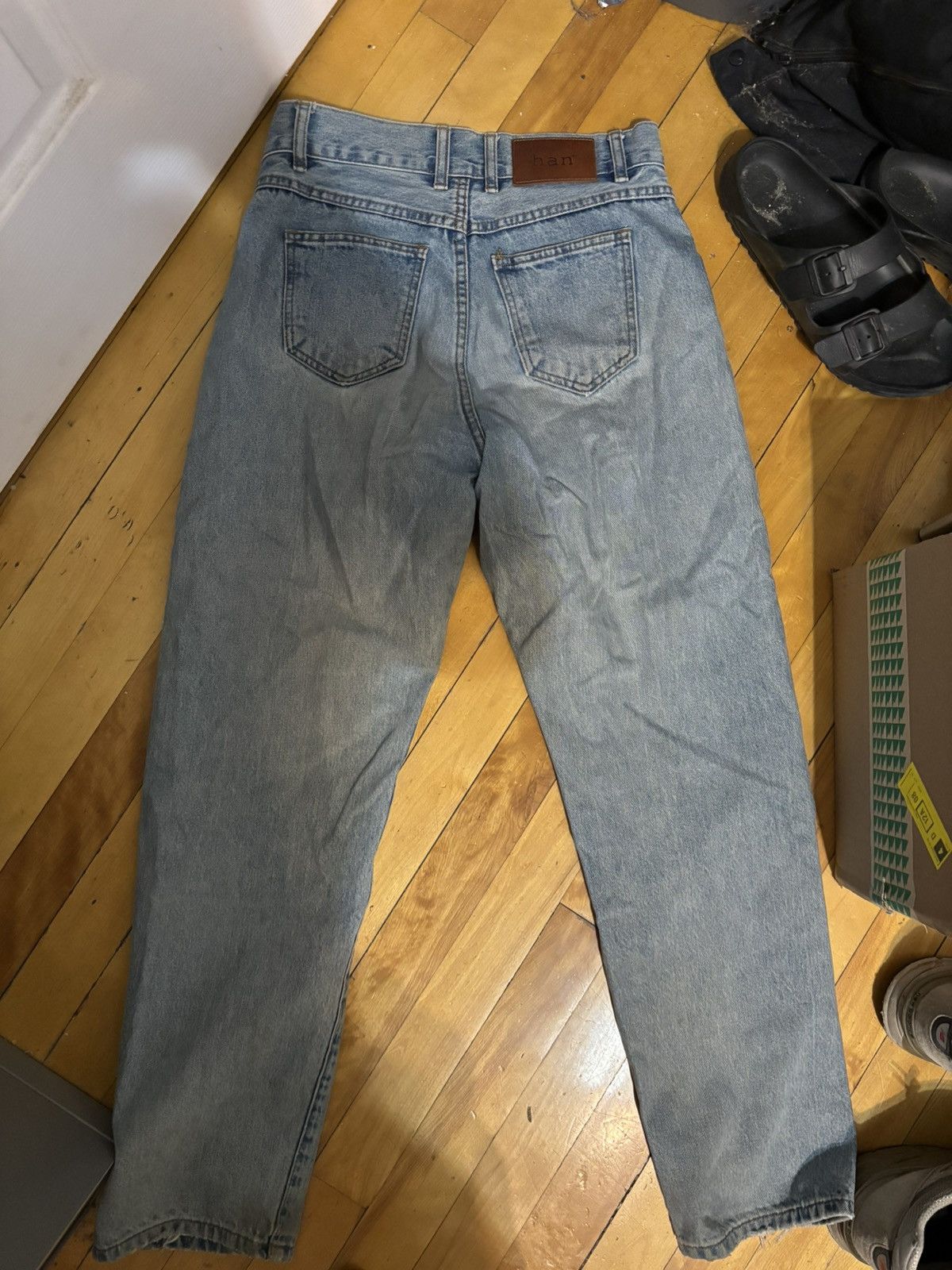 Han Kjobenhavn Relaxed Blue Jeans Size US 29 - 7 Thumbnail