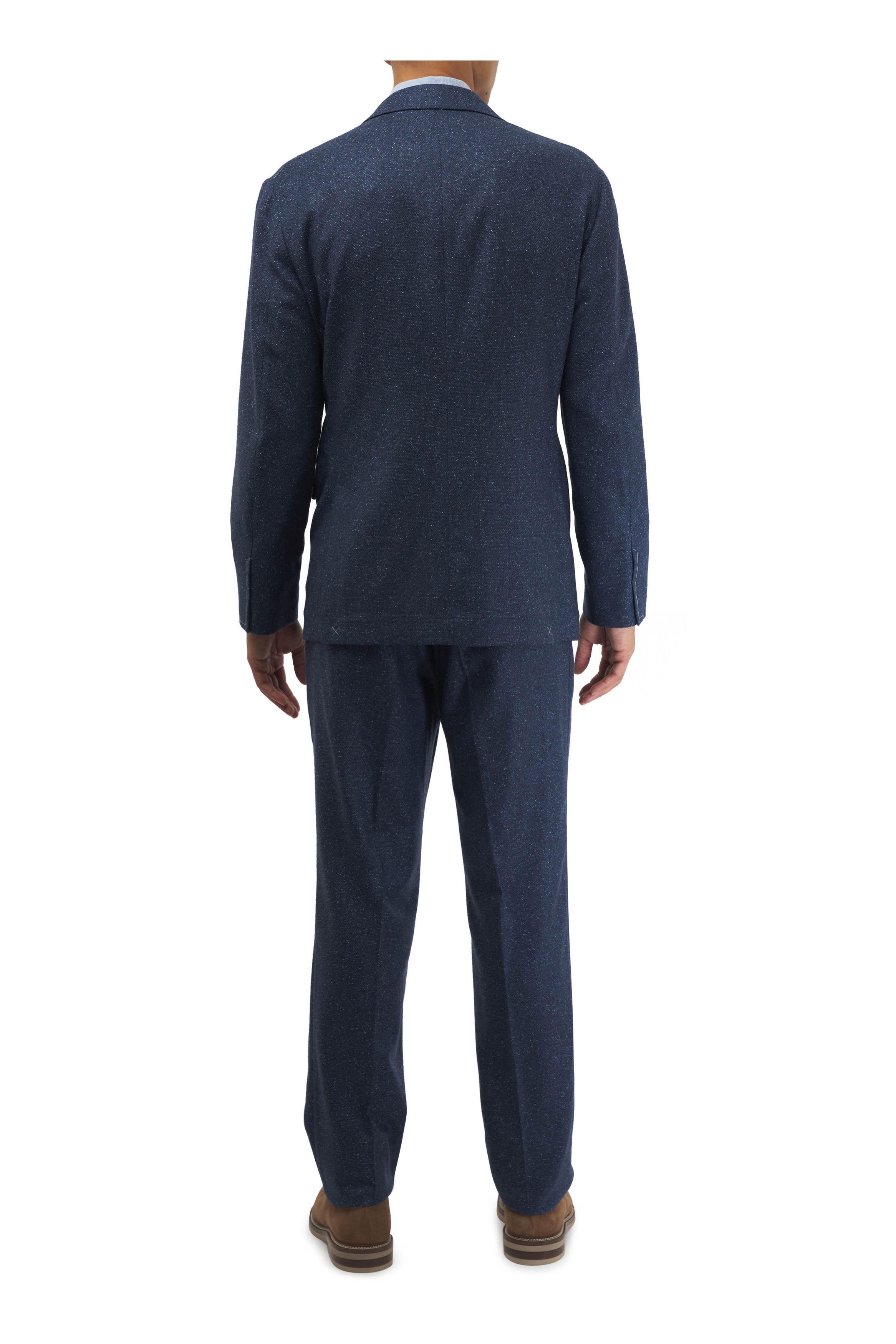 Brunello Cucinelli o1mtch0225 Donegal Leisure Suit in Blue Size 44L - 5 Thumbnail