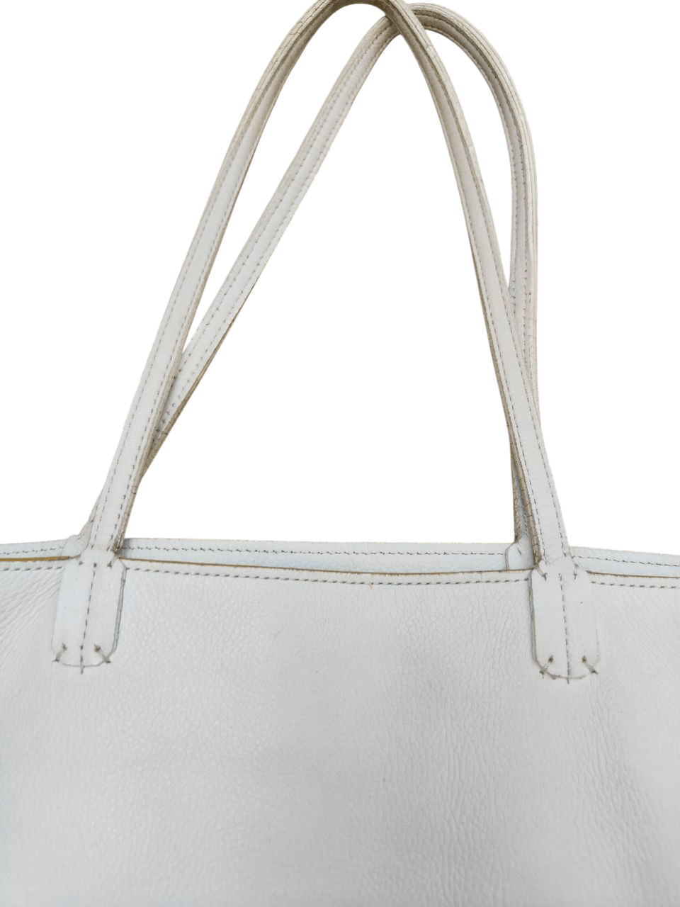 Genuine Leather Mimi Fitzgerald Leather worn Tote Bag Size ONE SIZE - 4 Thumbnail