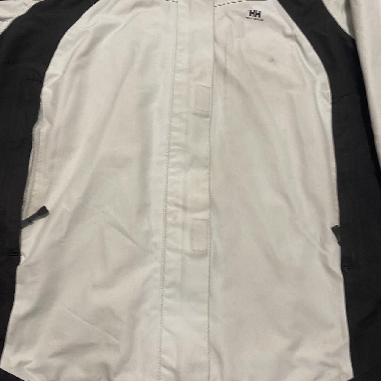 Helly Hansen White and black Helly Hansen Rain Jacket ard Size US M / EU 48-50 / 2 - 8 Thumbnail